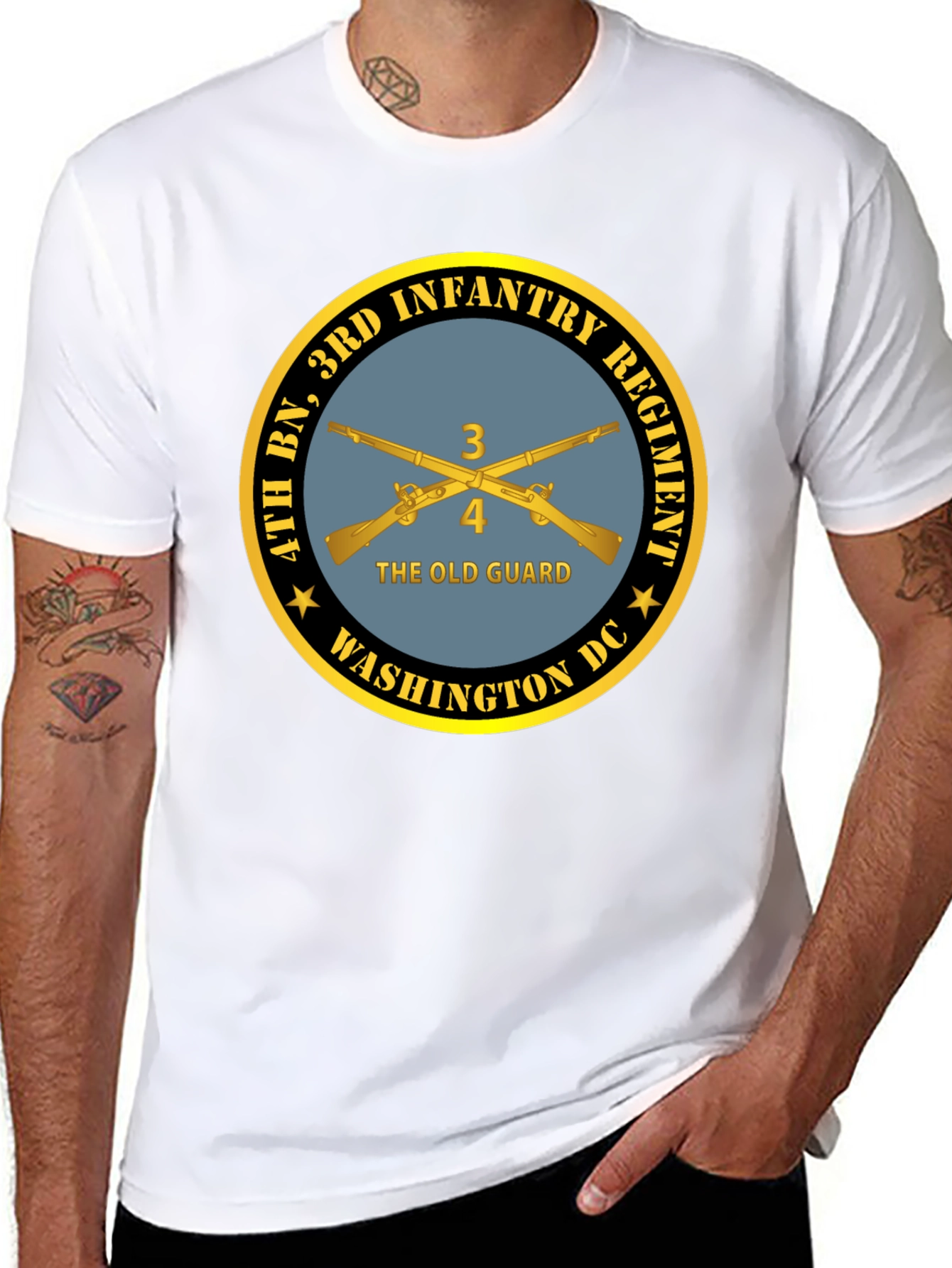 4th BN 3rd Infantry Regiment Old Guard T-Shirt