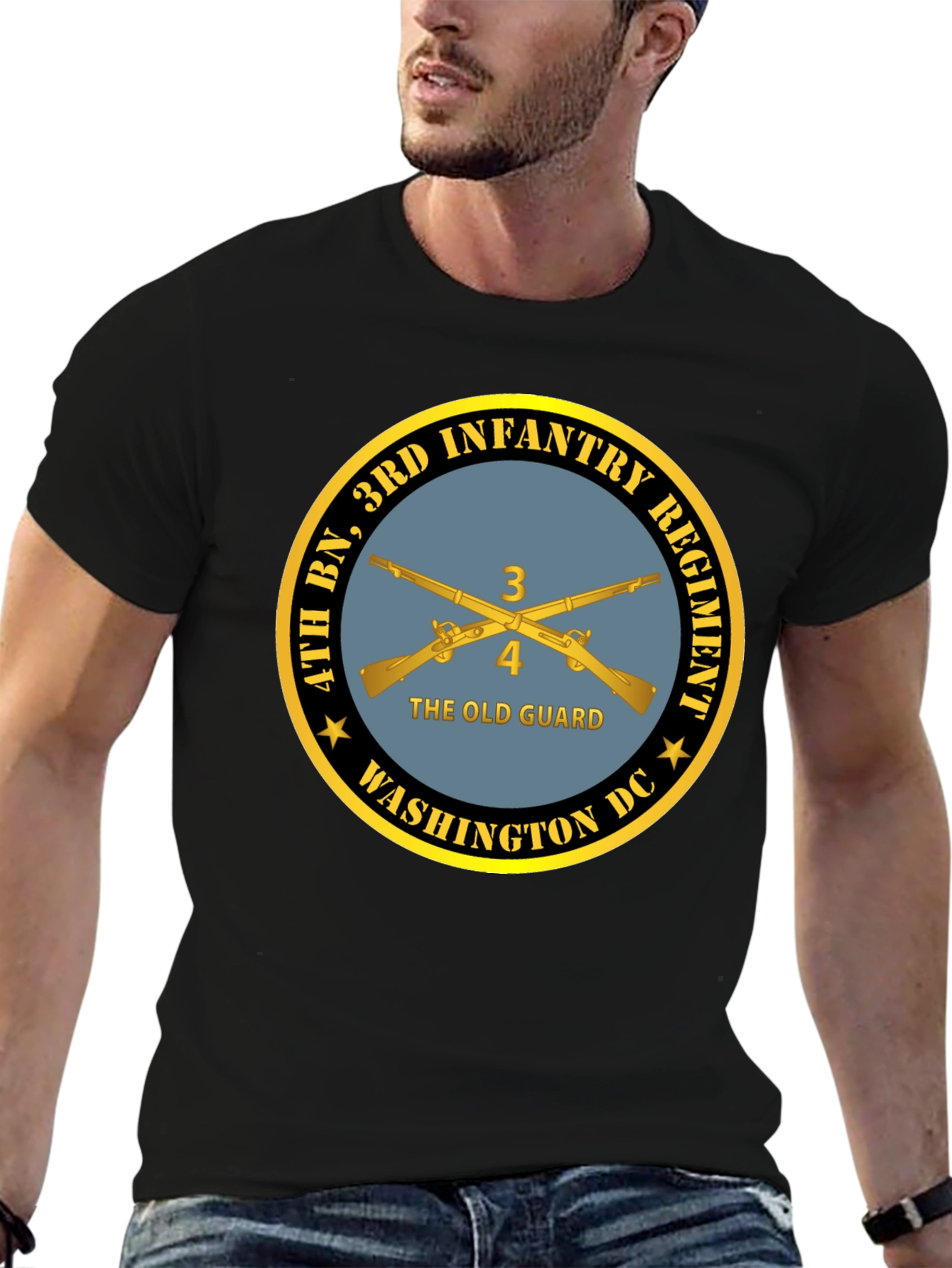 4th BN 3rd Infantry Regiment Old Guard T-Shirt