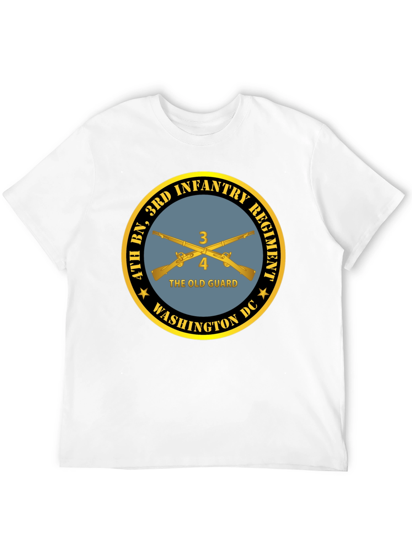 4th BN 3rd Infantry Regiment Old Guard T-Shirt