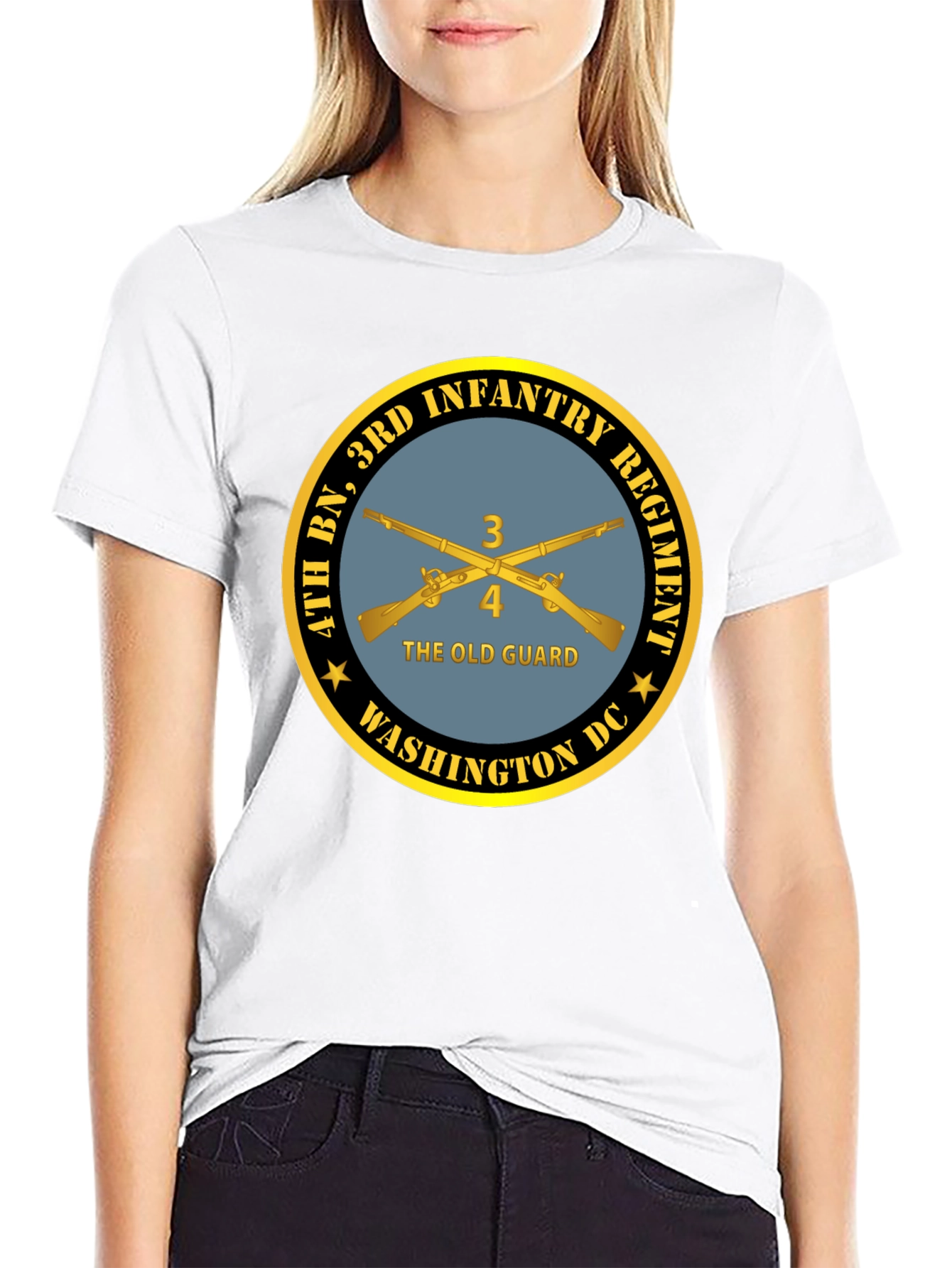 4th BN 3rd Infantry Regiment Old Guard T-Shirt