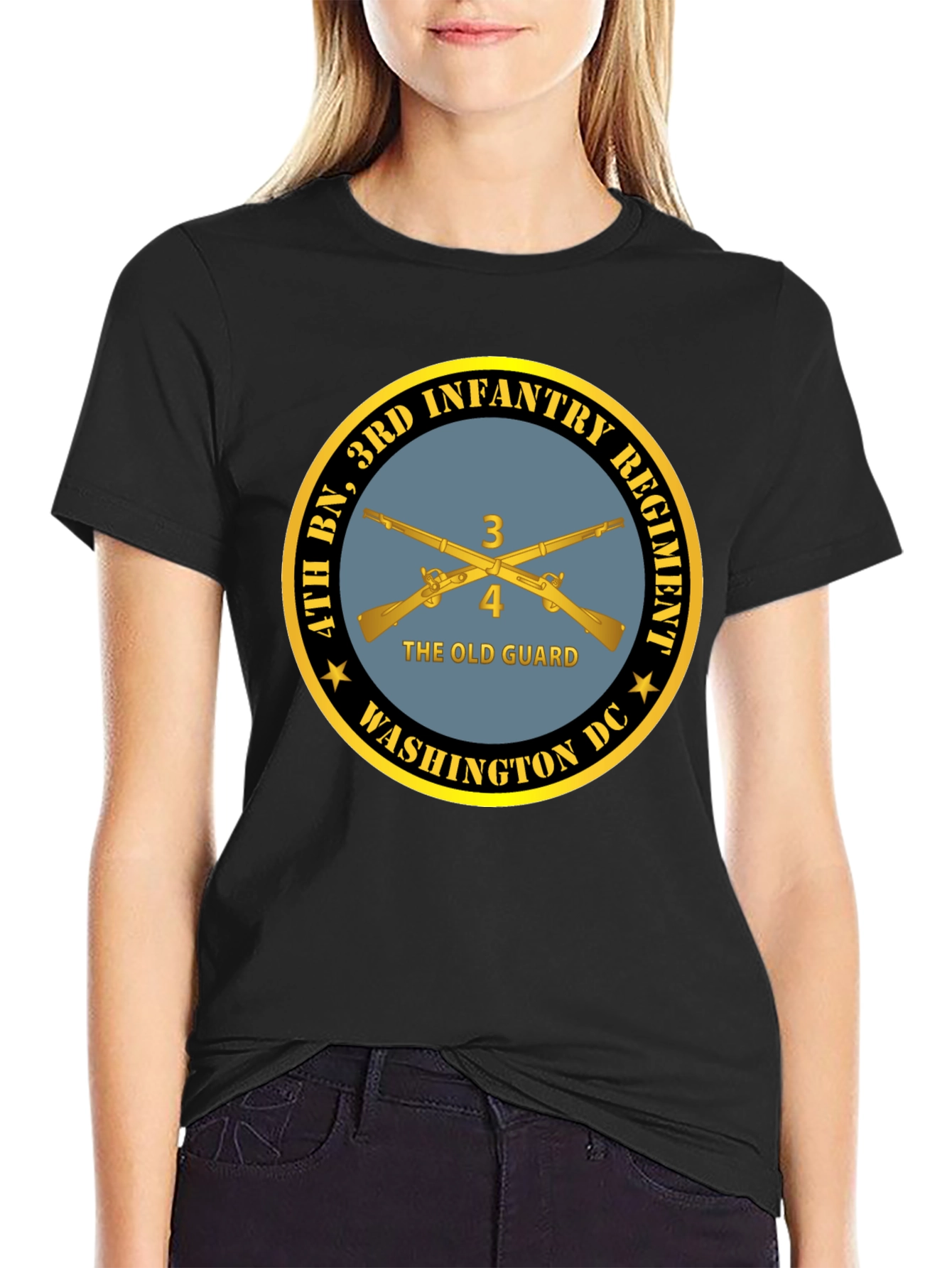4th BN 3rd Infantry Regiment Old Guard T-Shirt