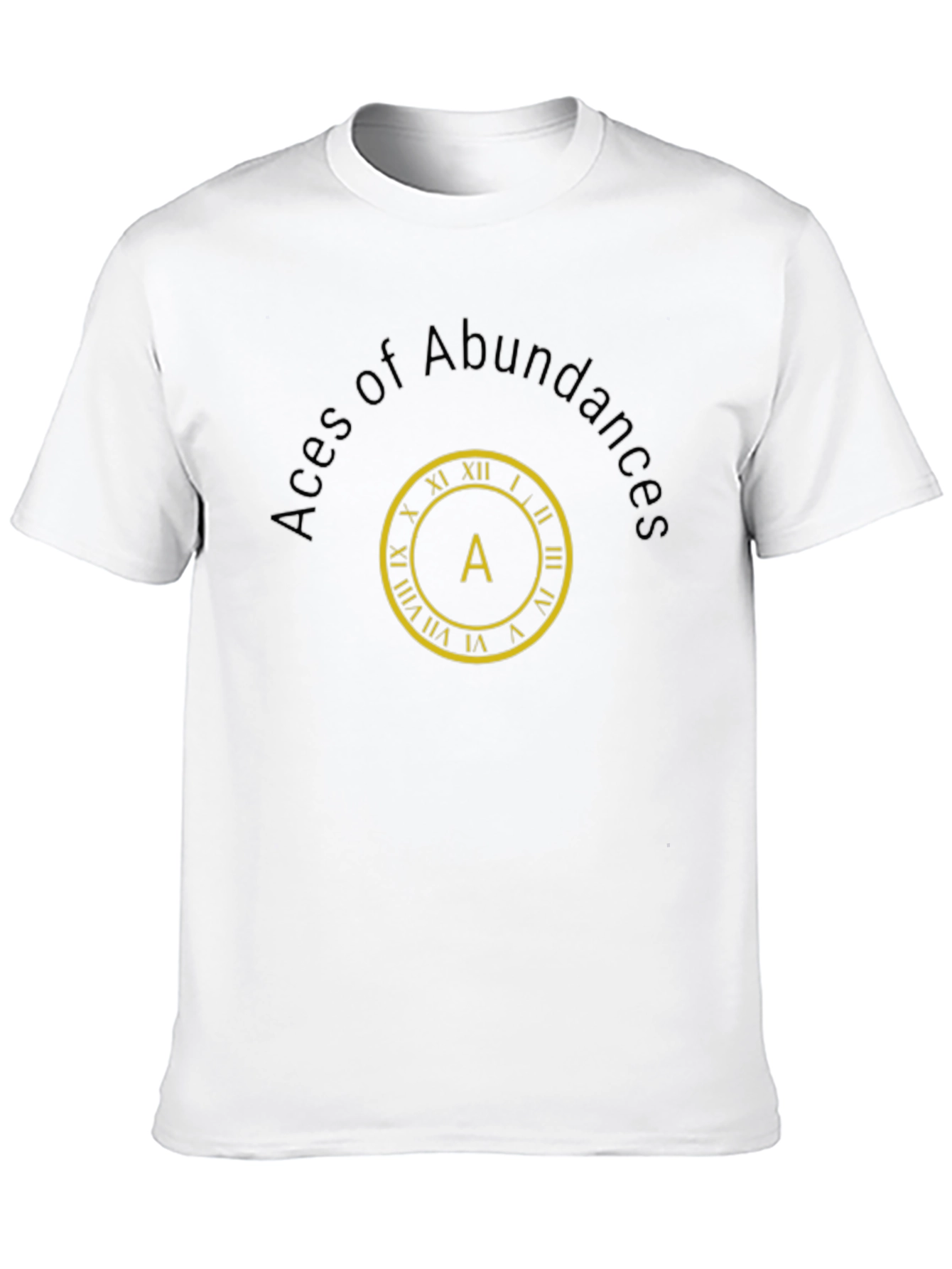 Aces of Abundance Black T-Shirt