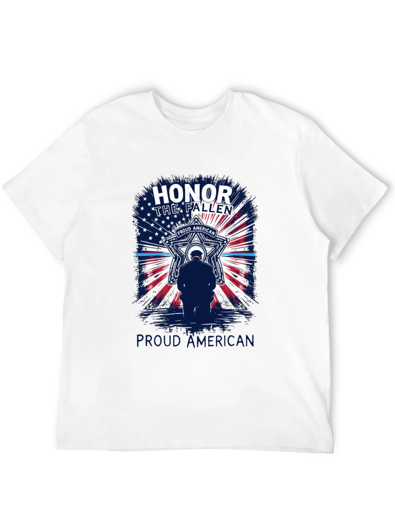 Honor The Fallen T-Shirt - Proud American Tee