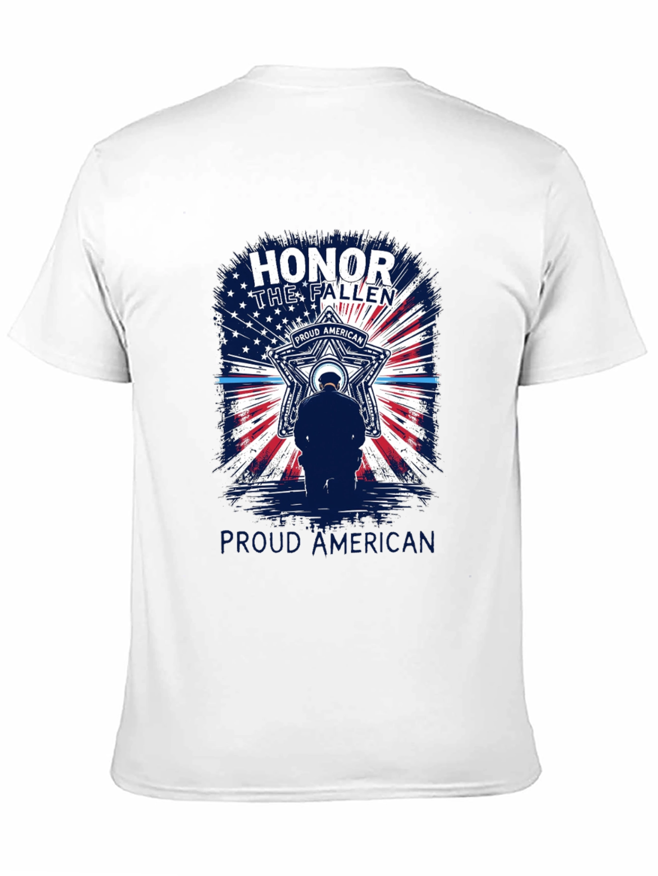 Honor The Fallen T-Shirt - Proud American Tee