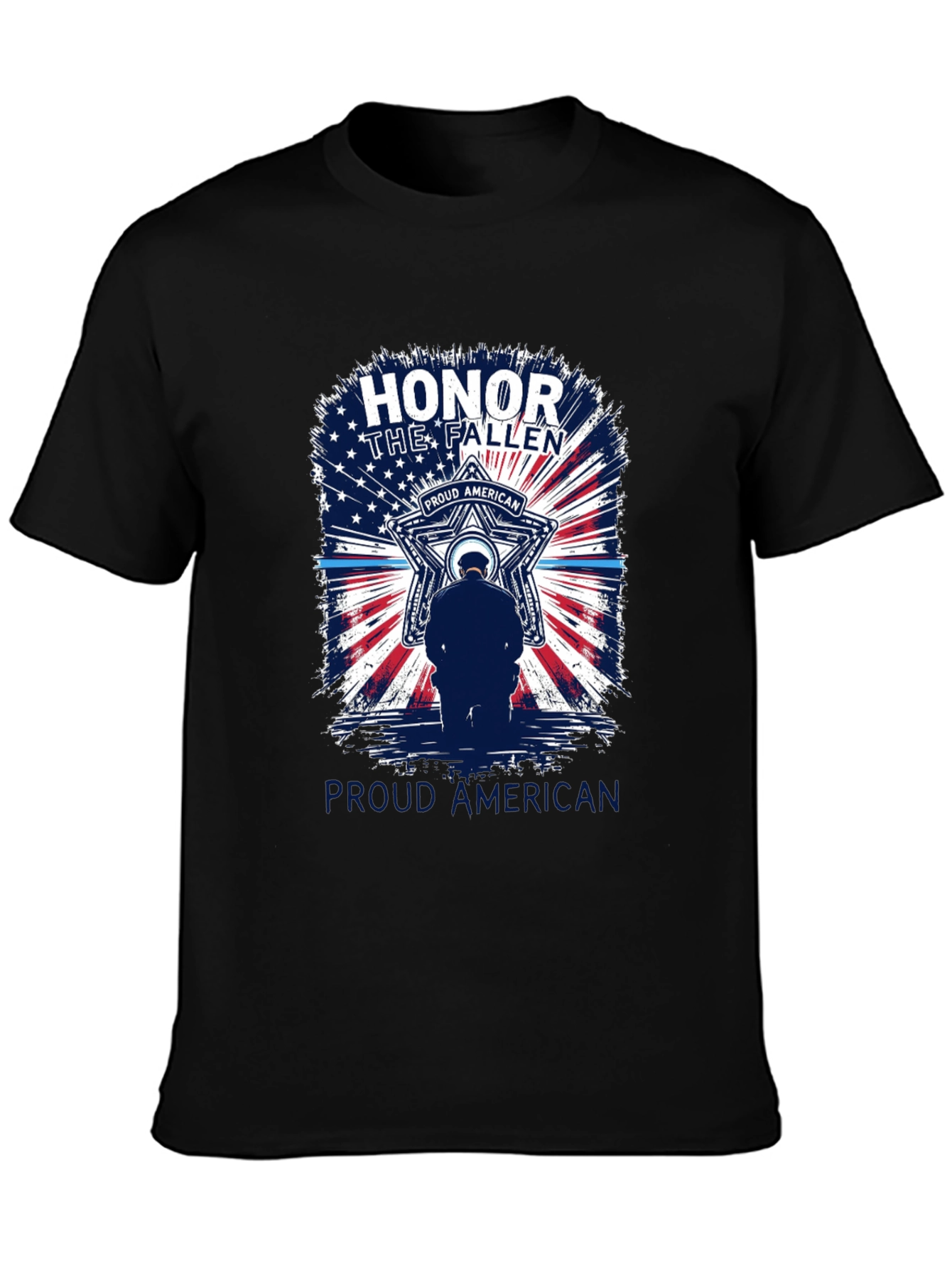 Honor The Fallen T-Shirt - Proud American Tee