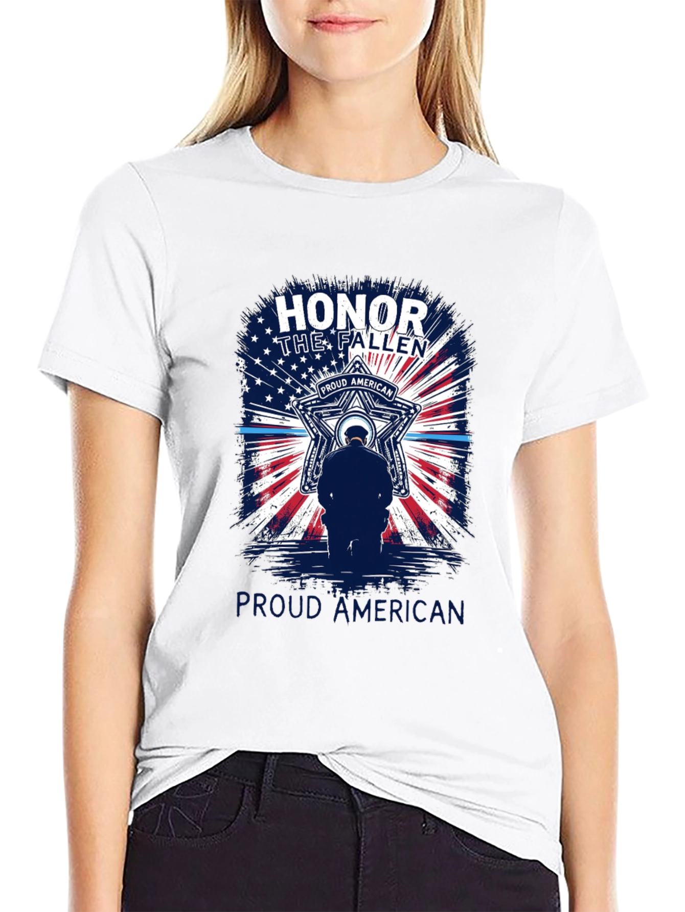 Honor The Fallen T-Shirt - Proud American Tee