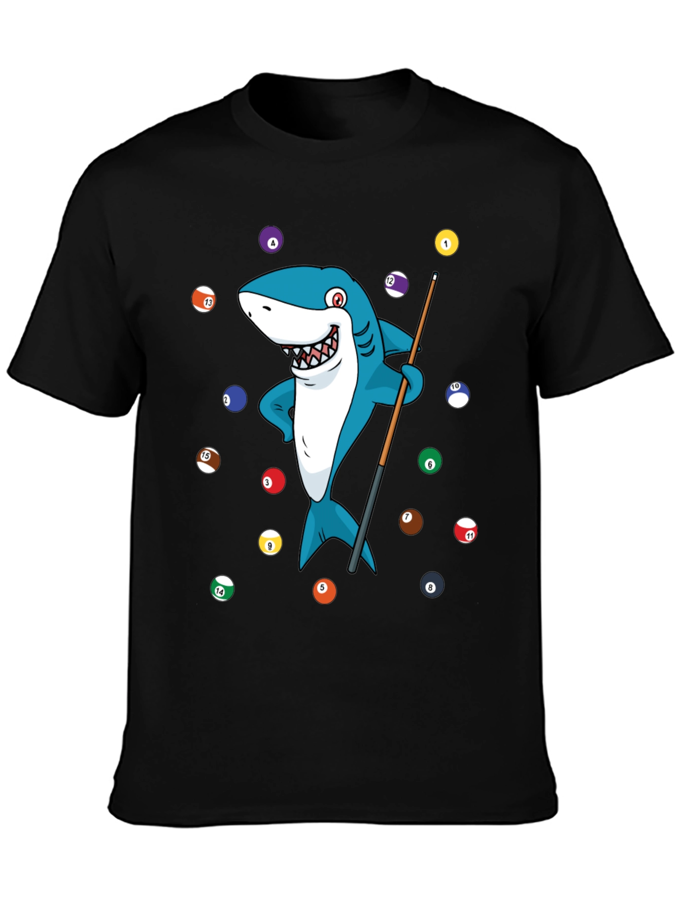 Shark Pool Player Graphic Tee