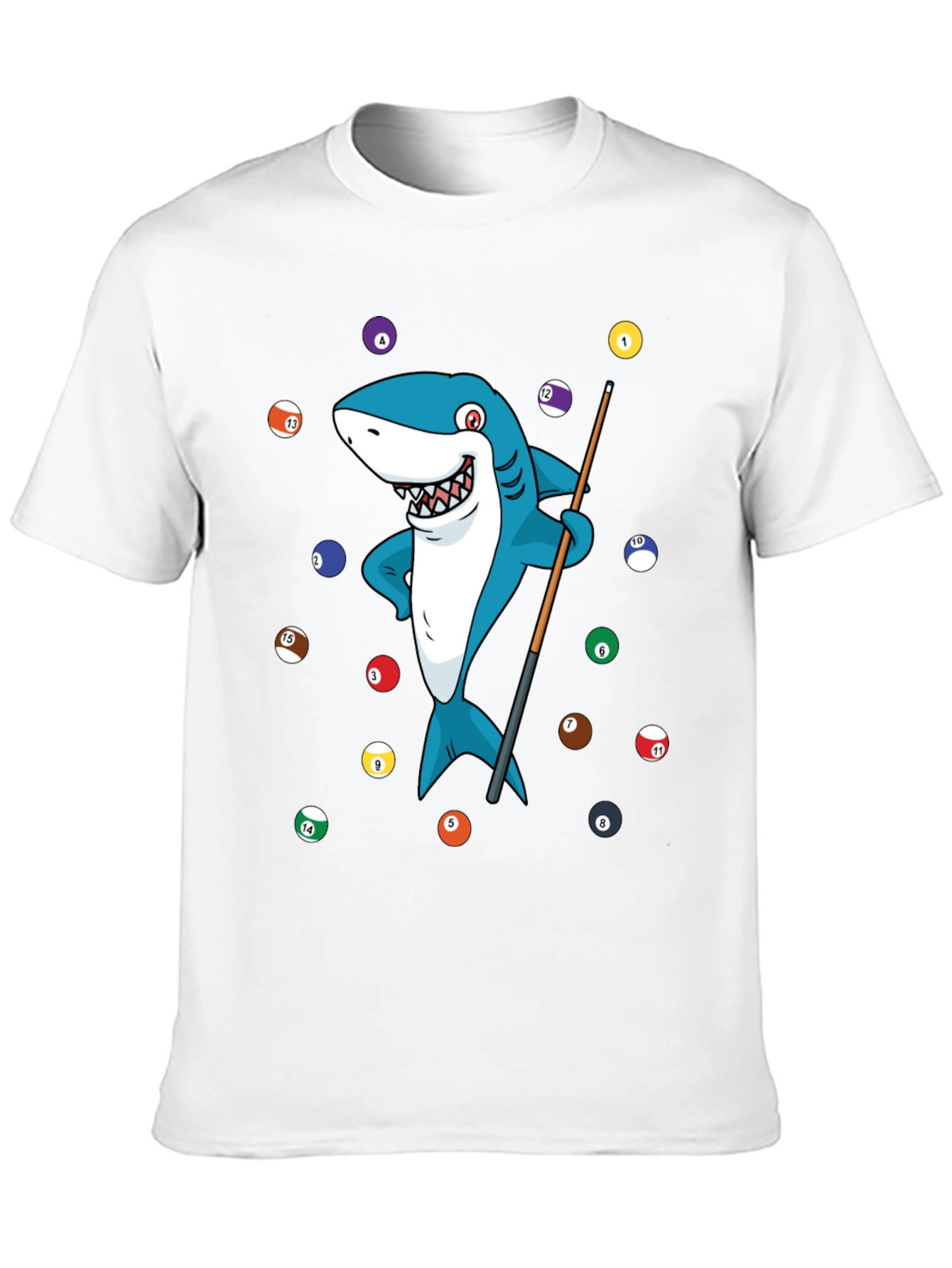 Shark Pool Player Graphic Tee