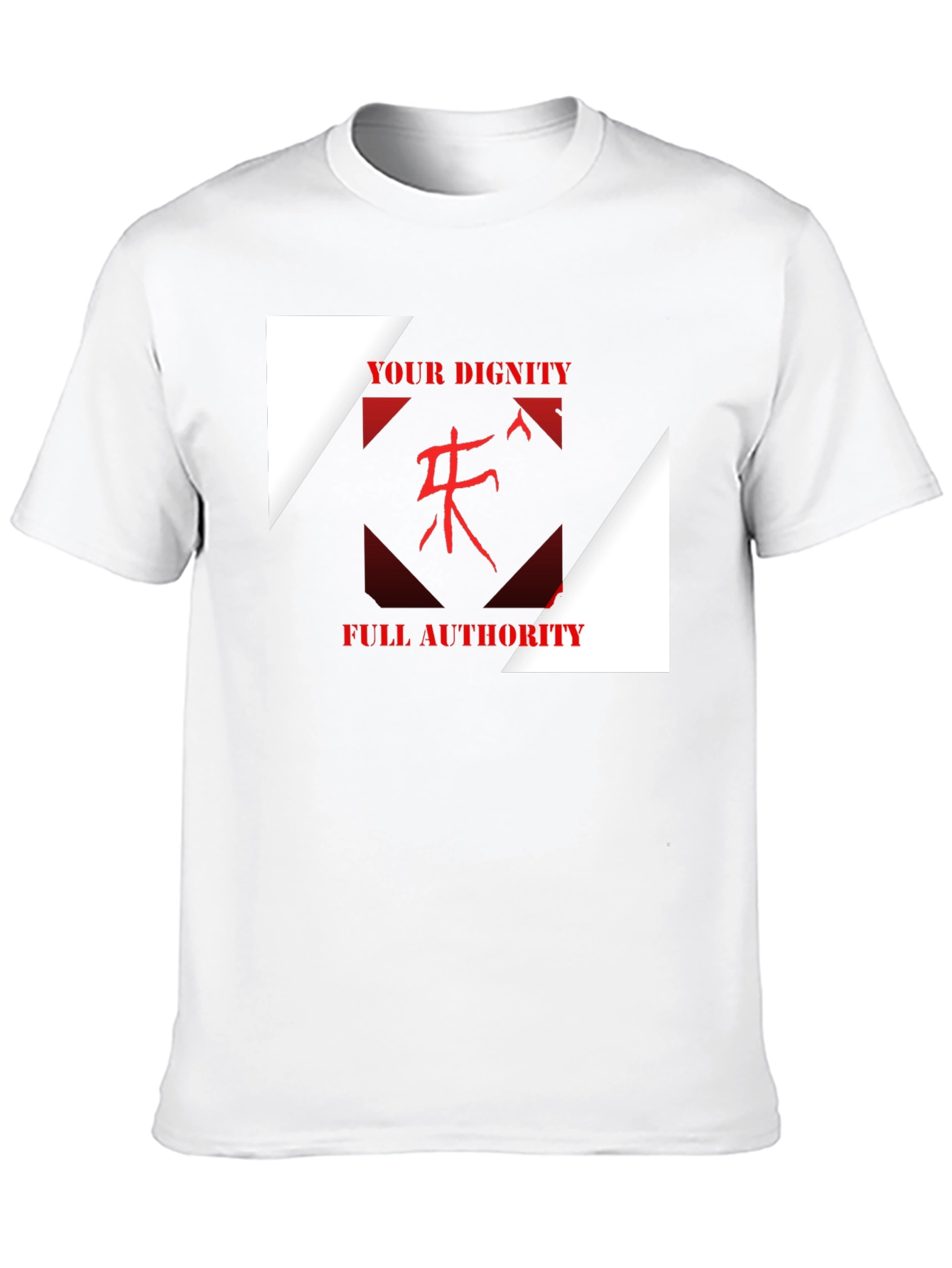 Statement Graphic Tee - Your Dignity Full Authority