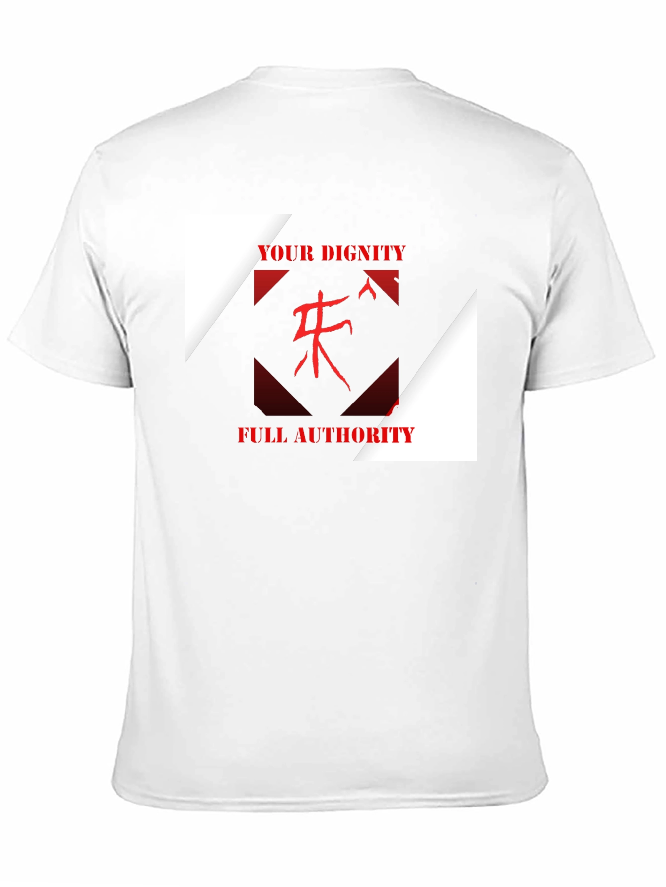 Statement Graphic Tee - Your Dignity Full Authority