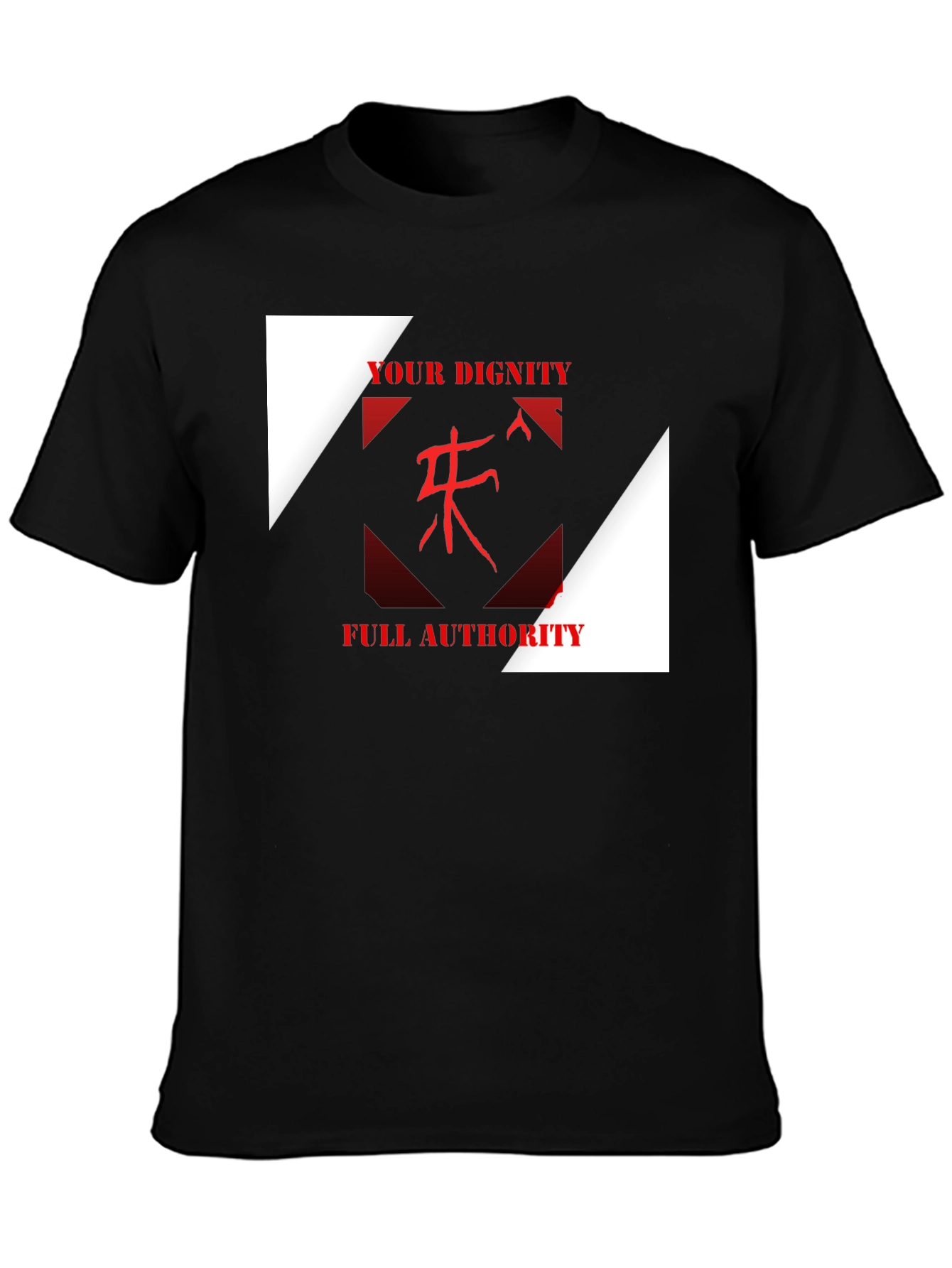 Statement Graphic Tee - Your Dignity Full Authority