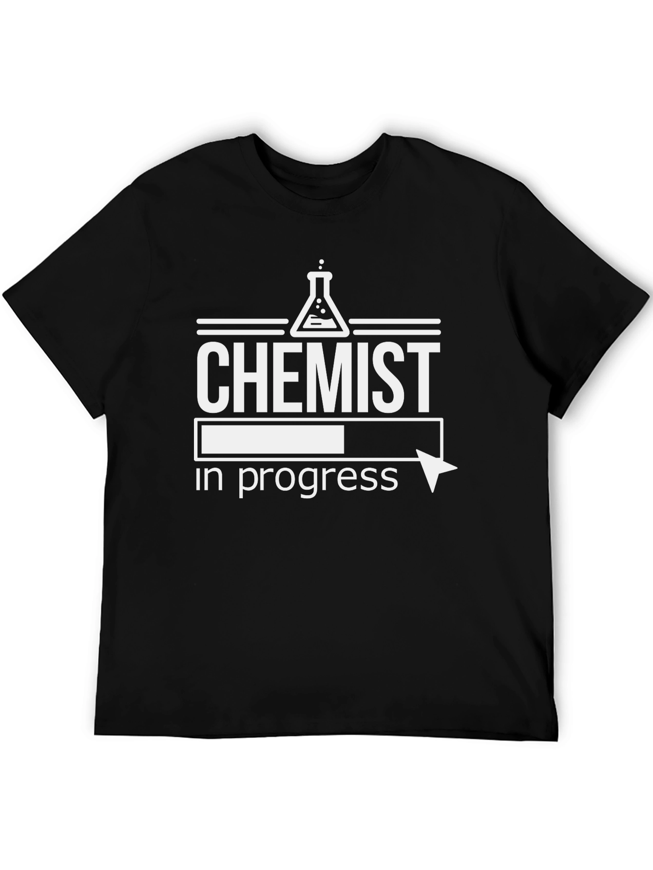Chemist In Progress Black T-Shirt
