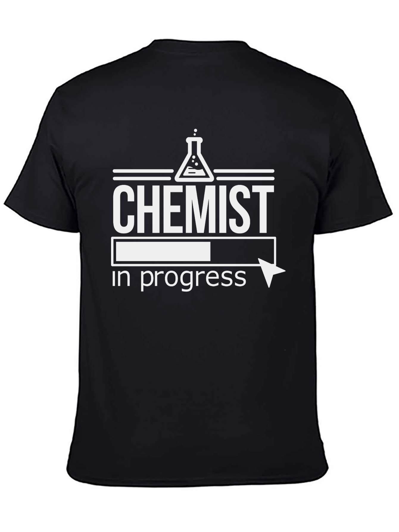 Chemist In Progress Black T-Shirt