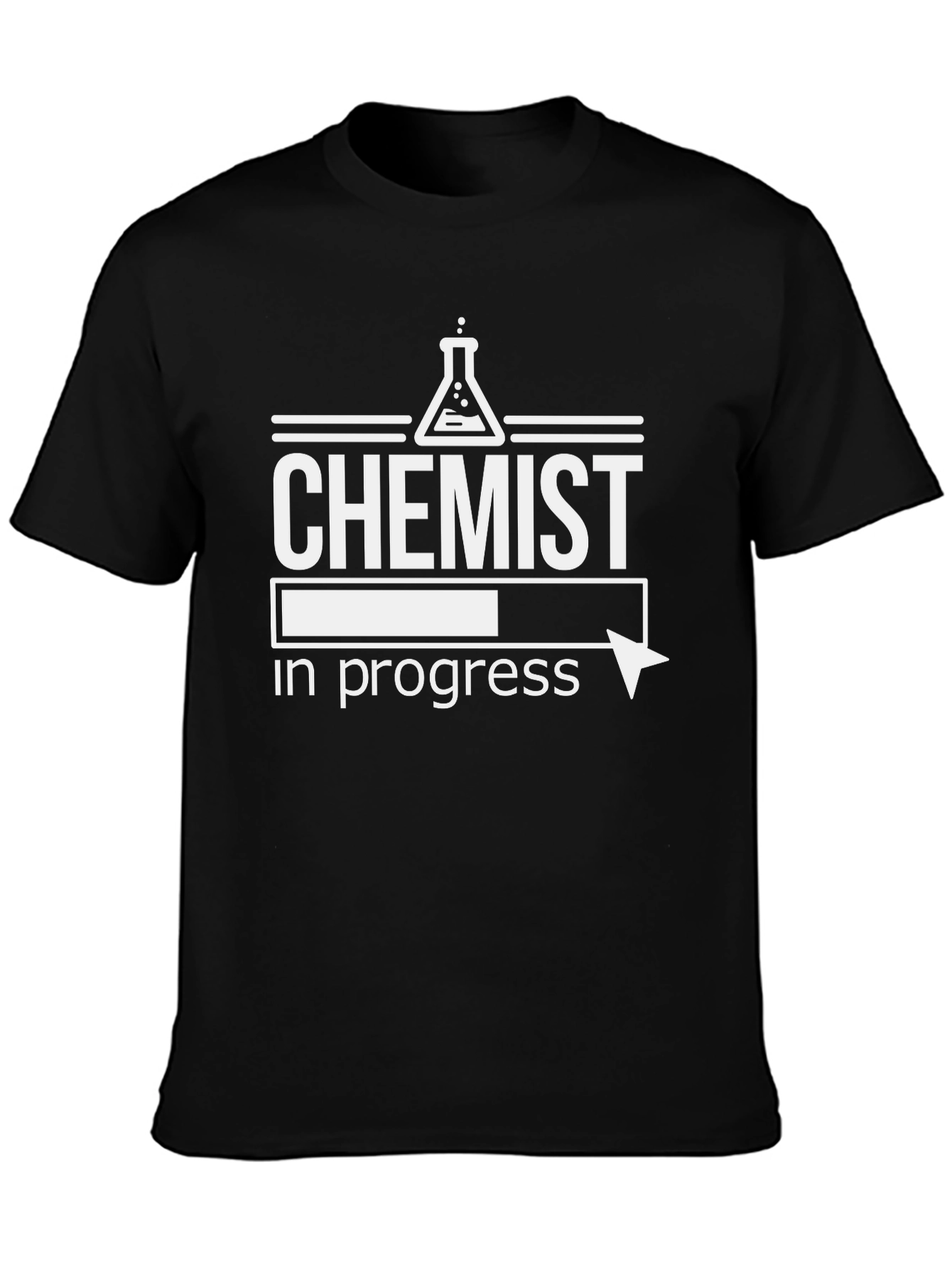 Chemist In Progress Black T-Shirt