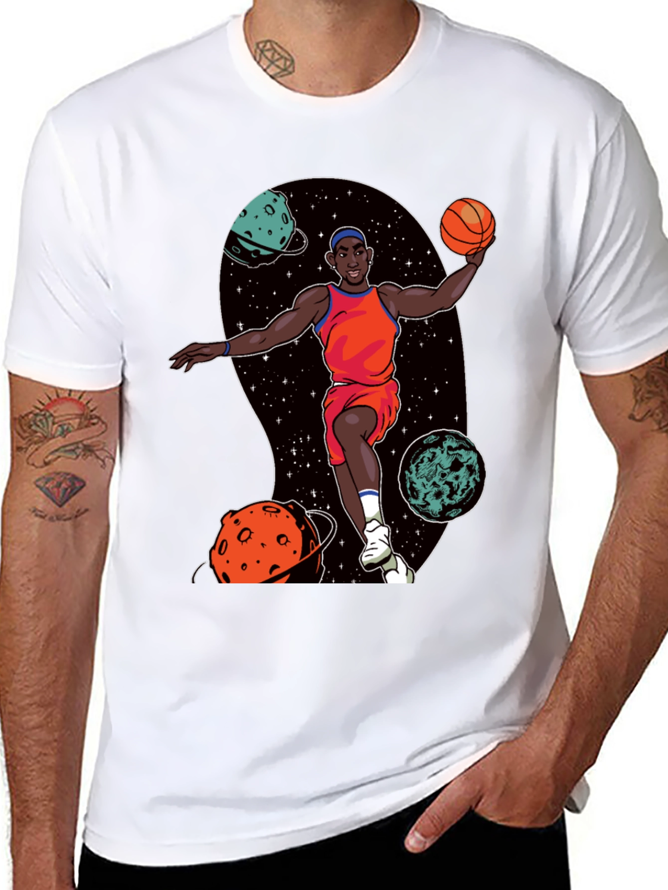 Space Jam Inspired Graphic T-Shirt