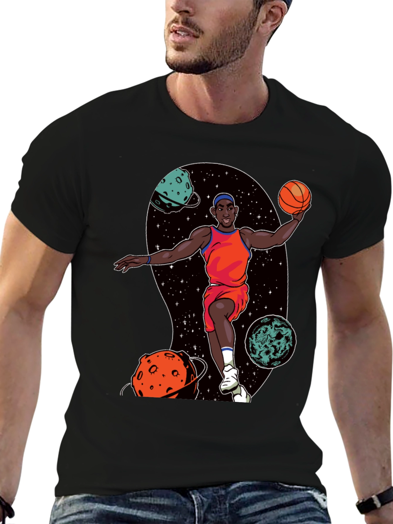 Space Jam Inspired Graphic T-Shirt