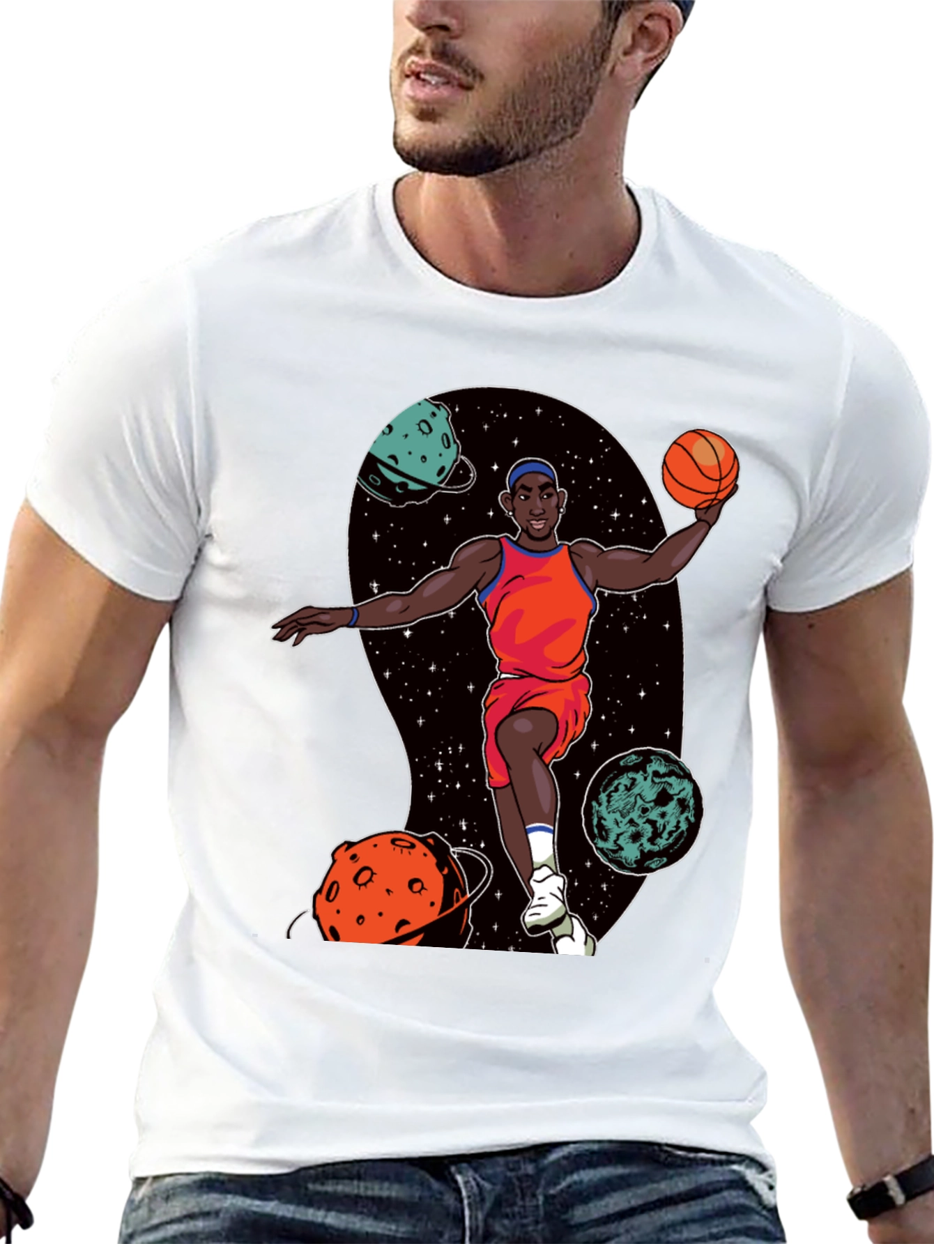 Space Jam Inspired Graphic T-Shirt