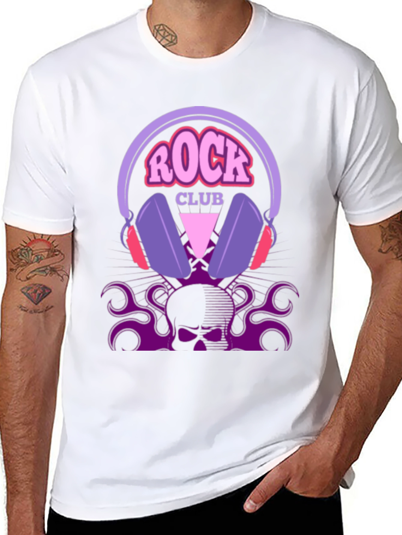 Rock Club Graphic T-Shirt