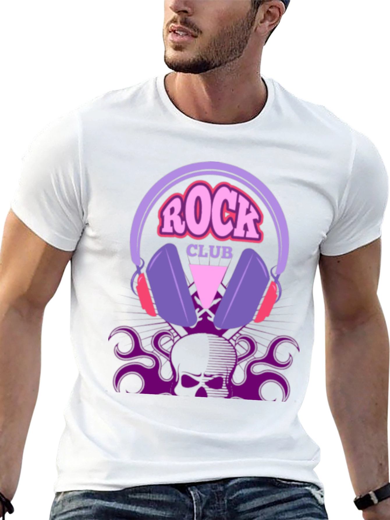 Rock Club Graphic T-Shirt