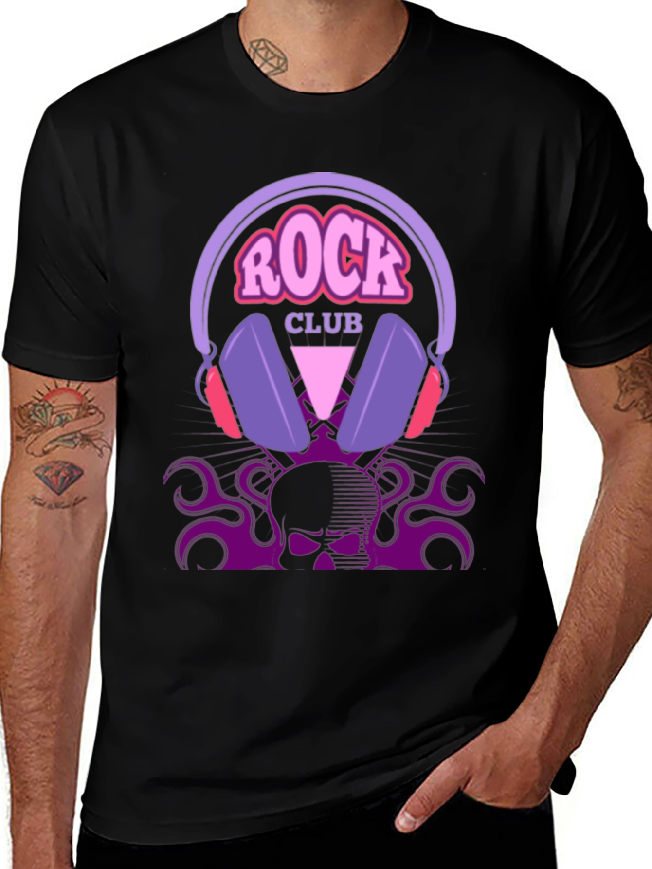 Rock Club Graphic T-Shirt