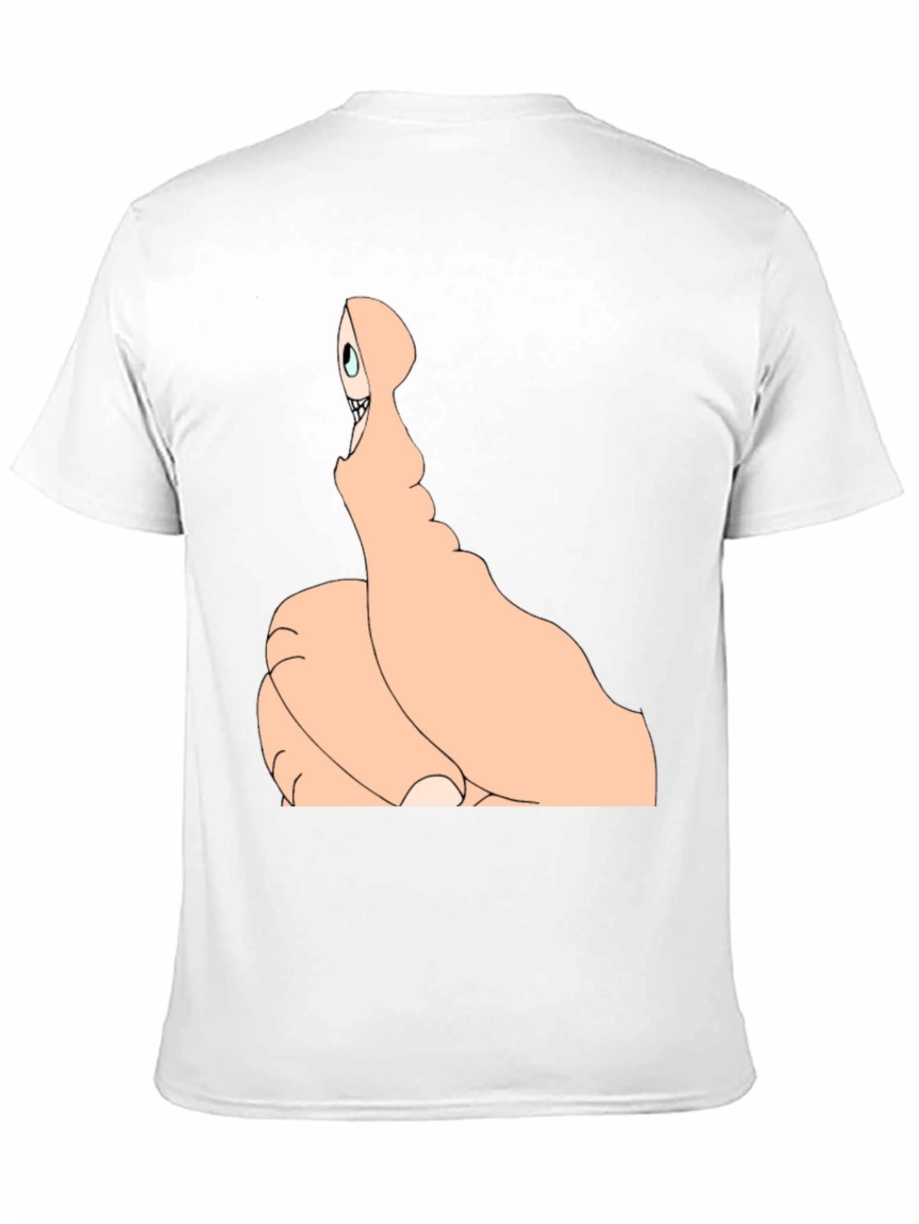 Thumbs Up Skeleton Black T-Shirt