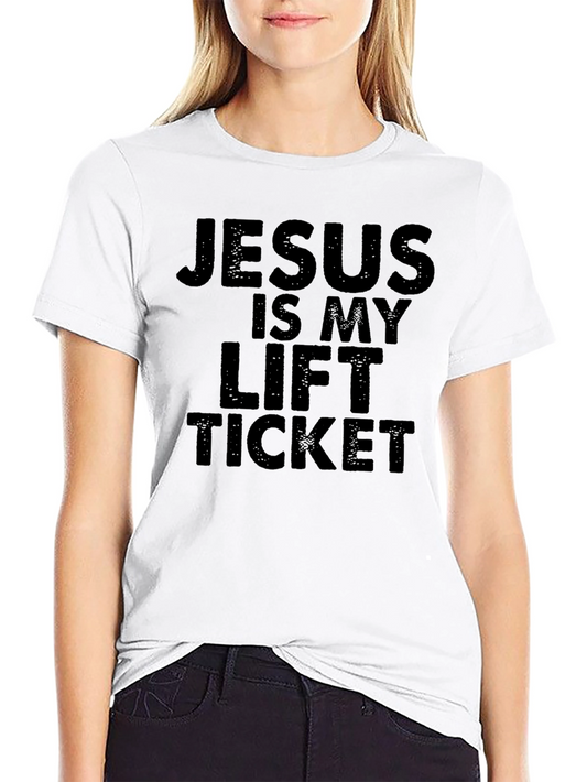 Jesus is My Lift Ticket Graphic Tee