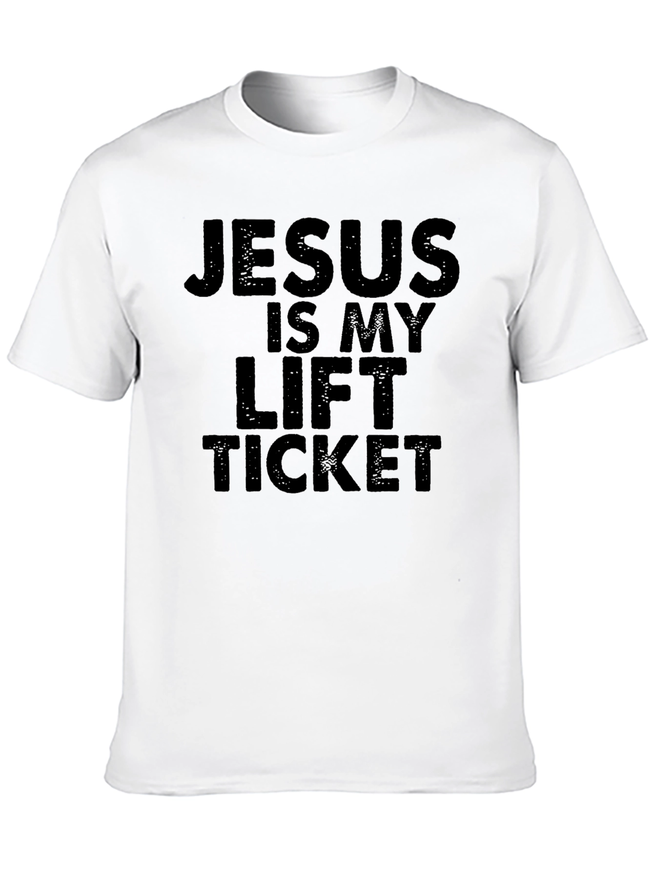 Jesus is My Lift Ticket Graphic Tee