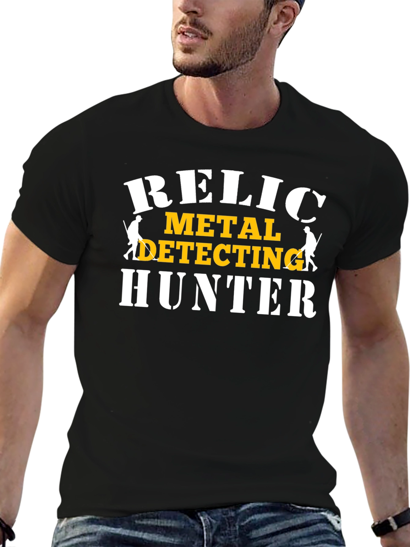 Relic Metal Detecting Hunter Graphic T-Shirt