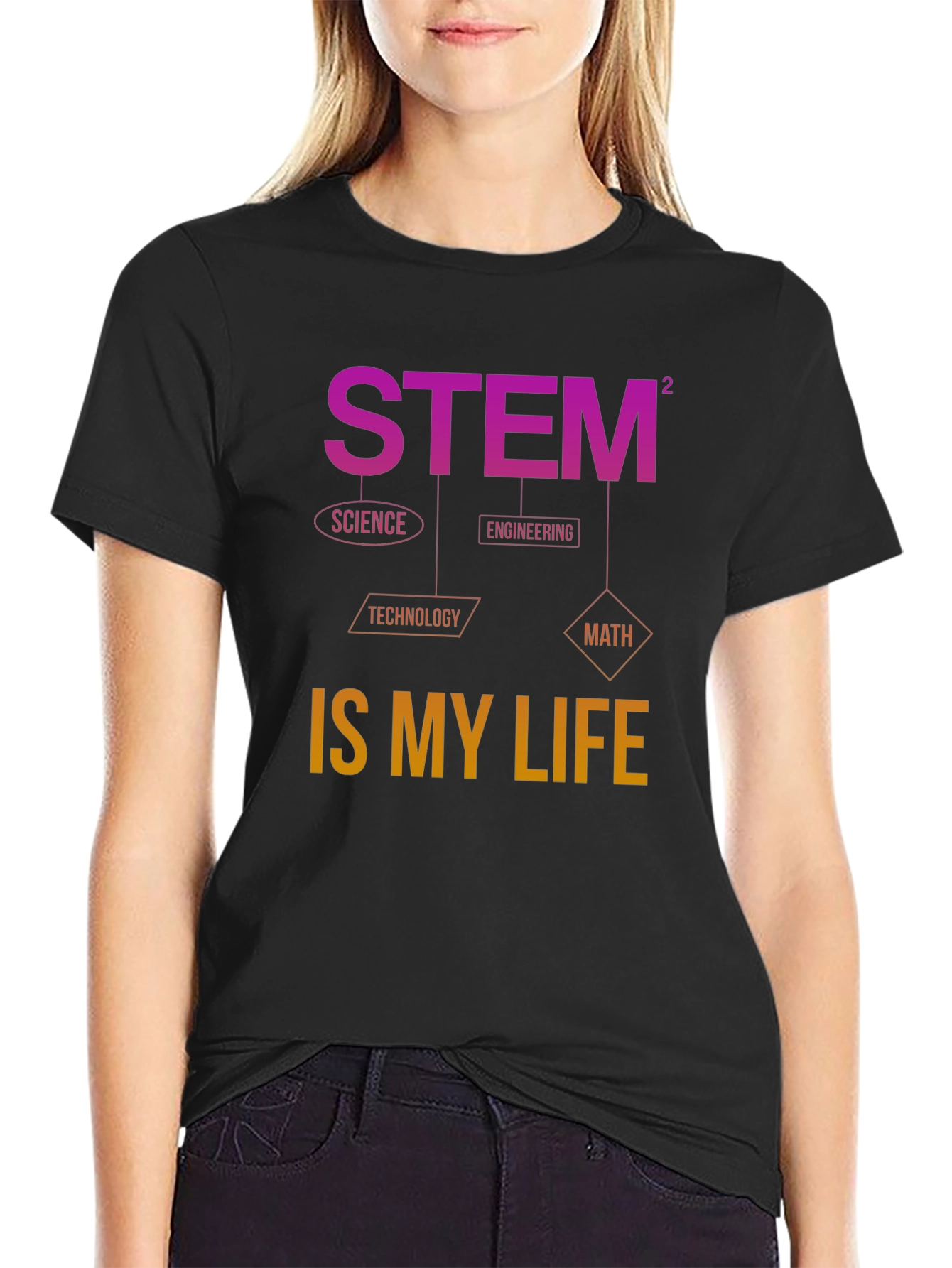 STEM is My Life T-Shirt - Science Engineering Math