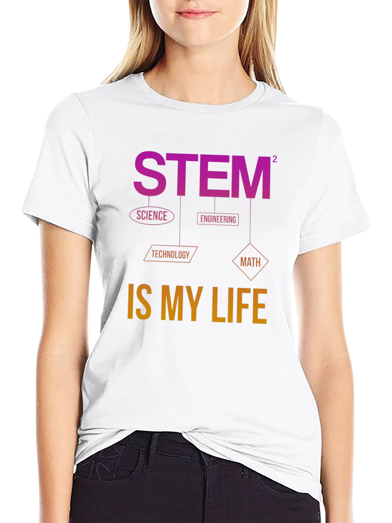STEM is My Life T-Shirt - Science Engineering Math