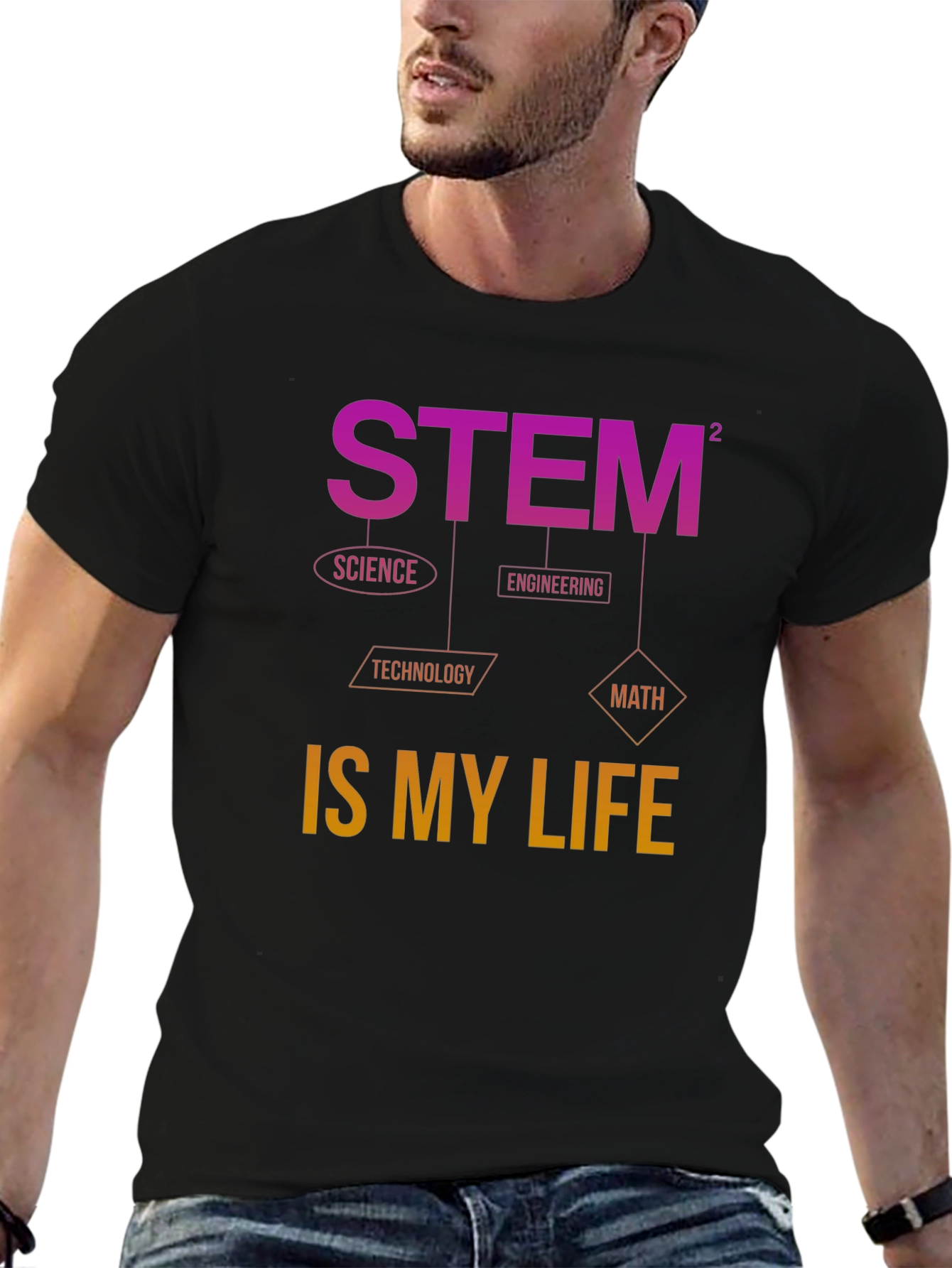 STEM is My Life T-Shirt - Science Engineering Math