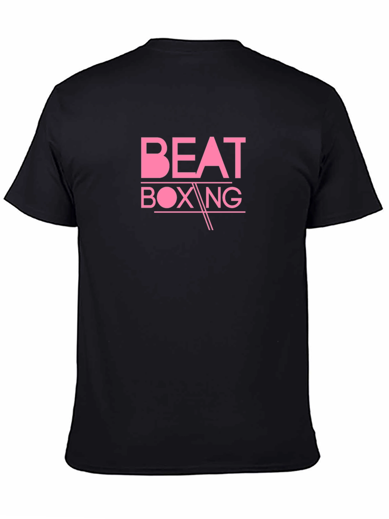 Beat Boxing Graphic Tee - Stylish Black T-Shirt