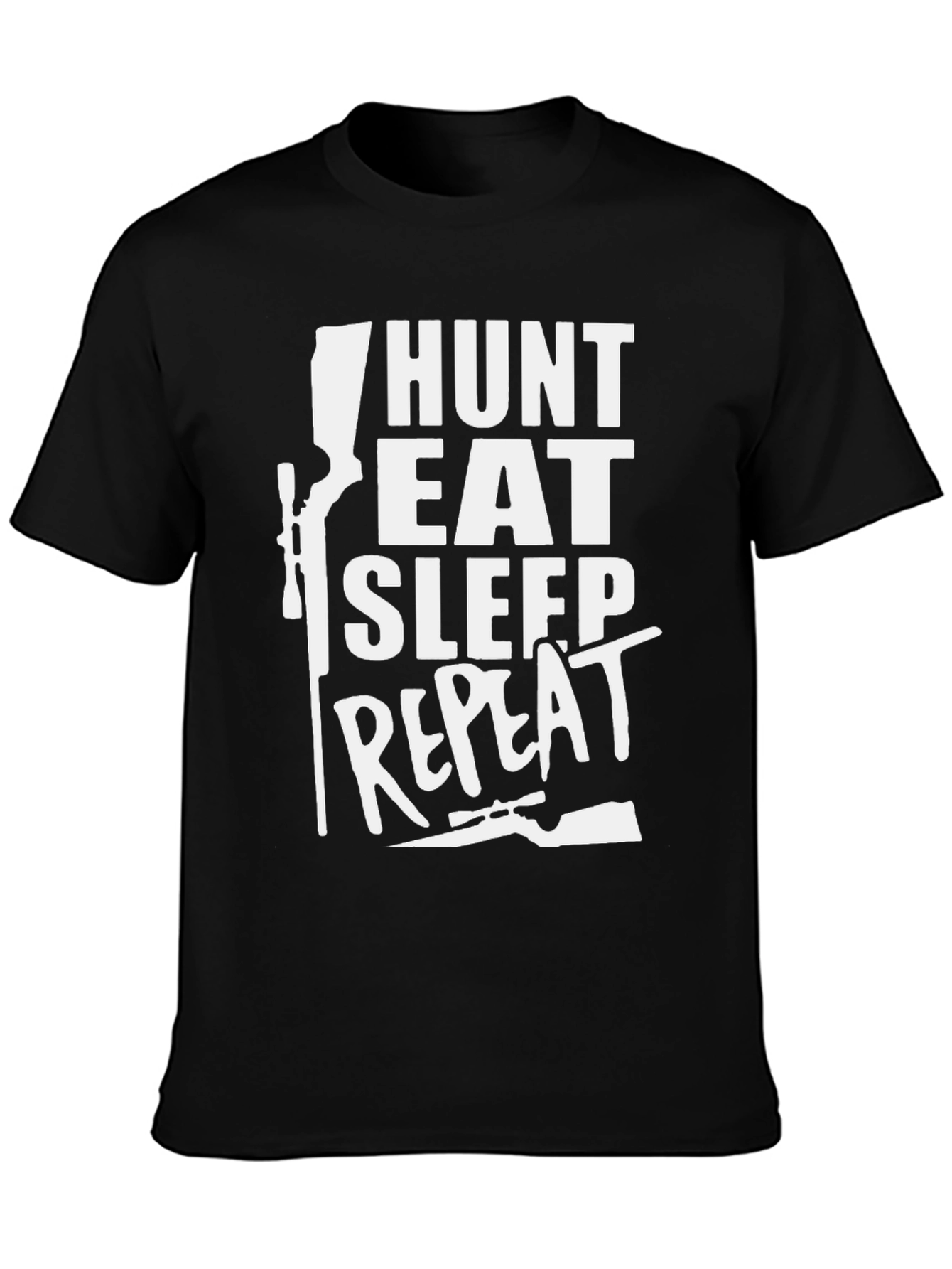 Hunt Eat Sleep Repeat Graphic Tee