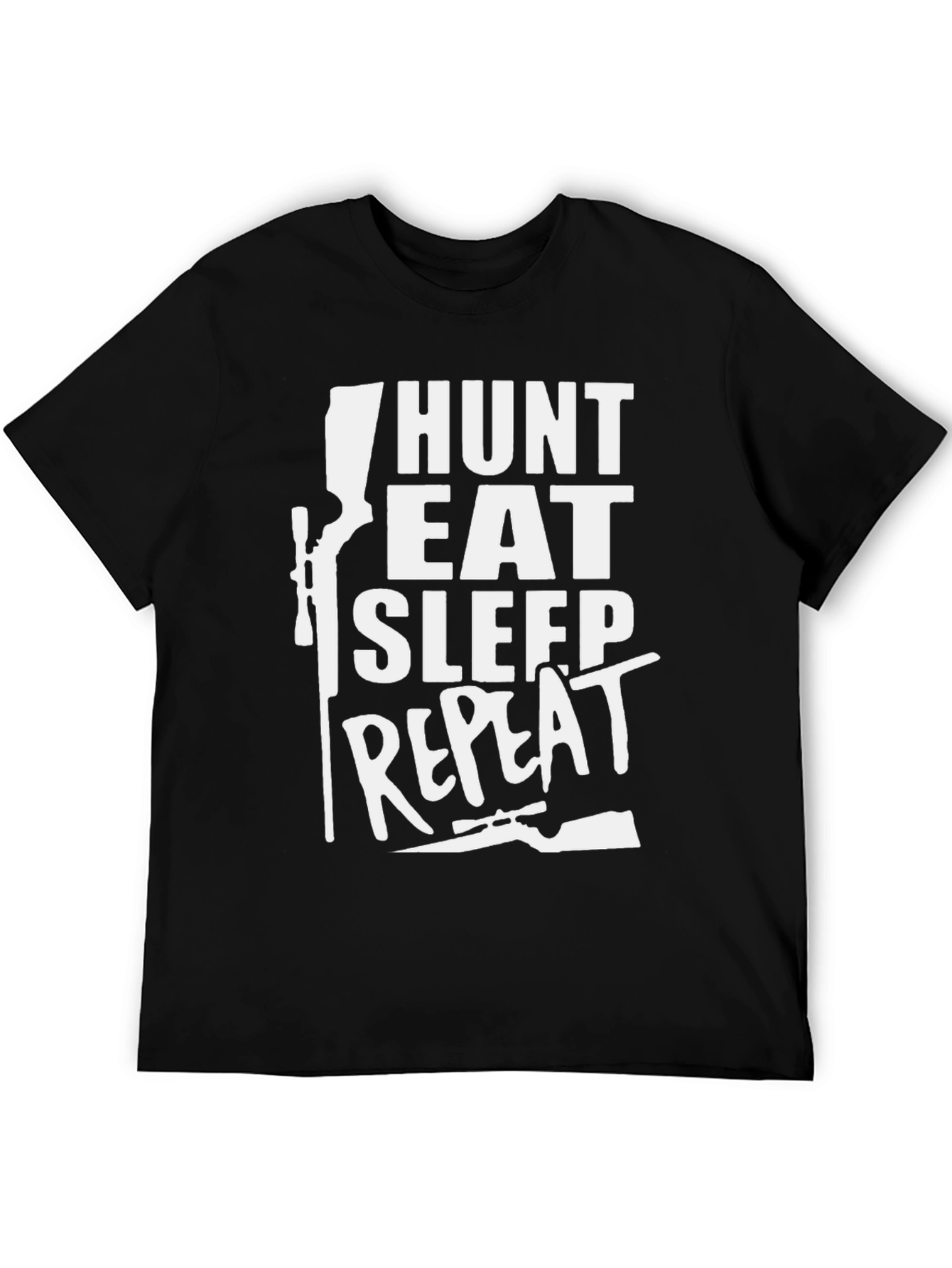 Hunt Eat Sleep Repeat Graphic Tee