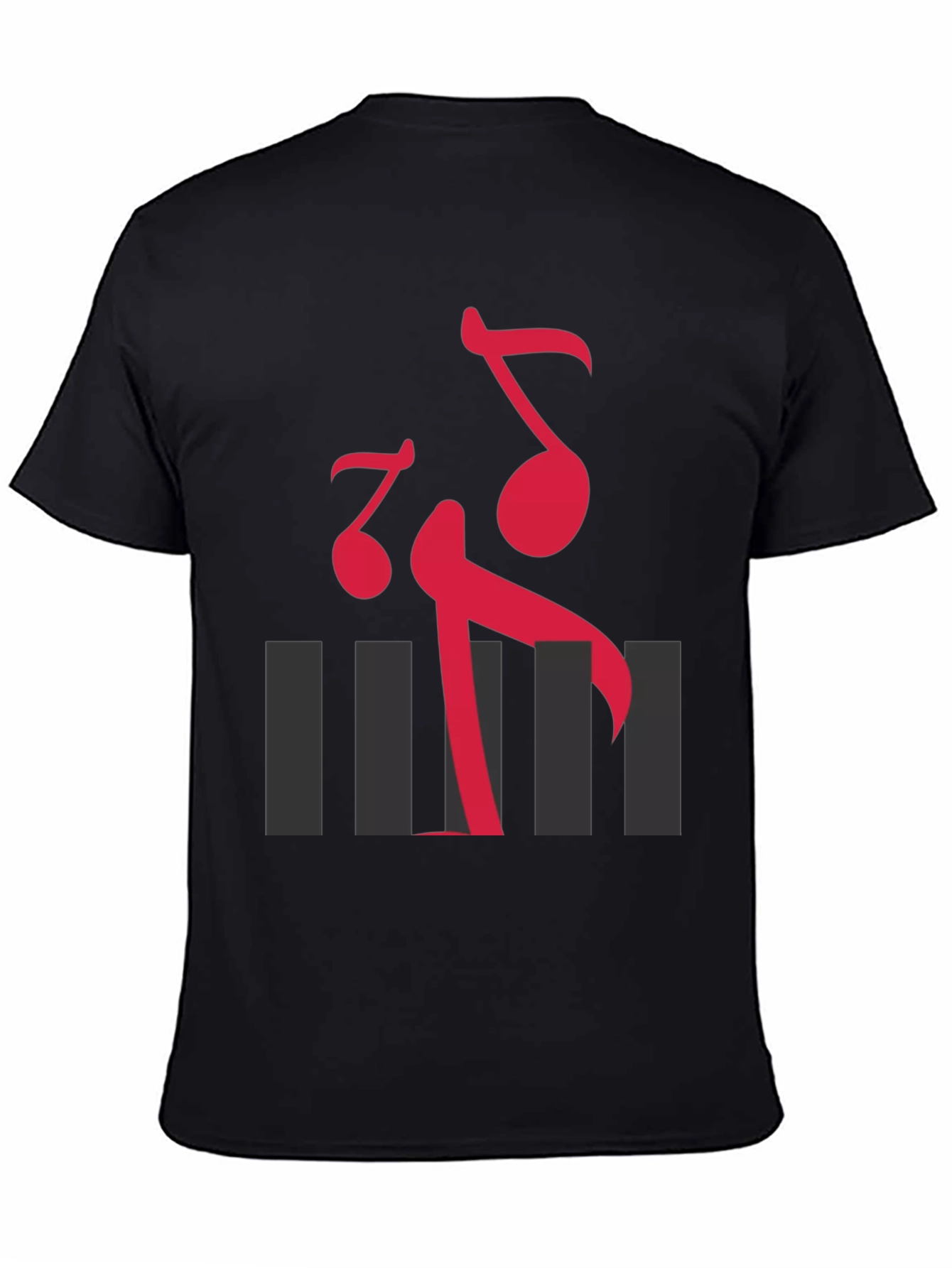 Musical Note Graphic T-Shirt