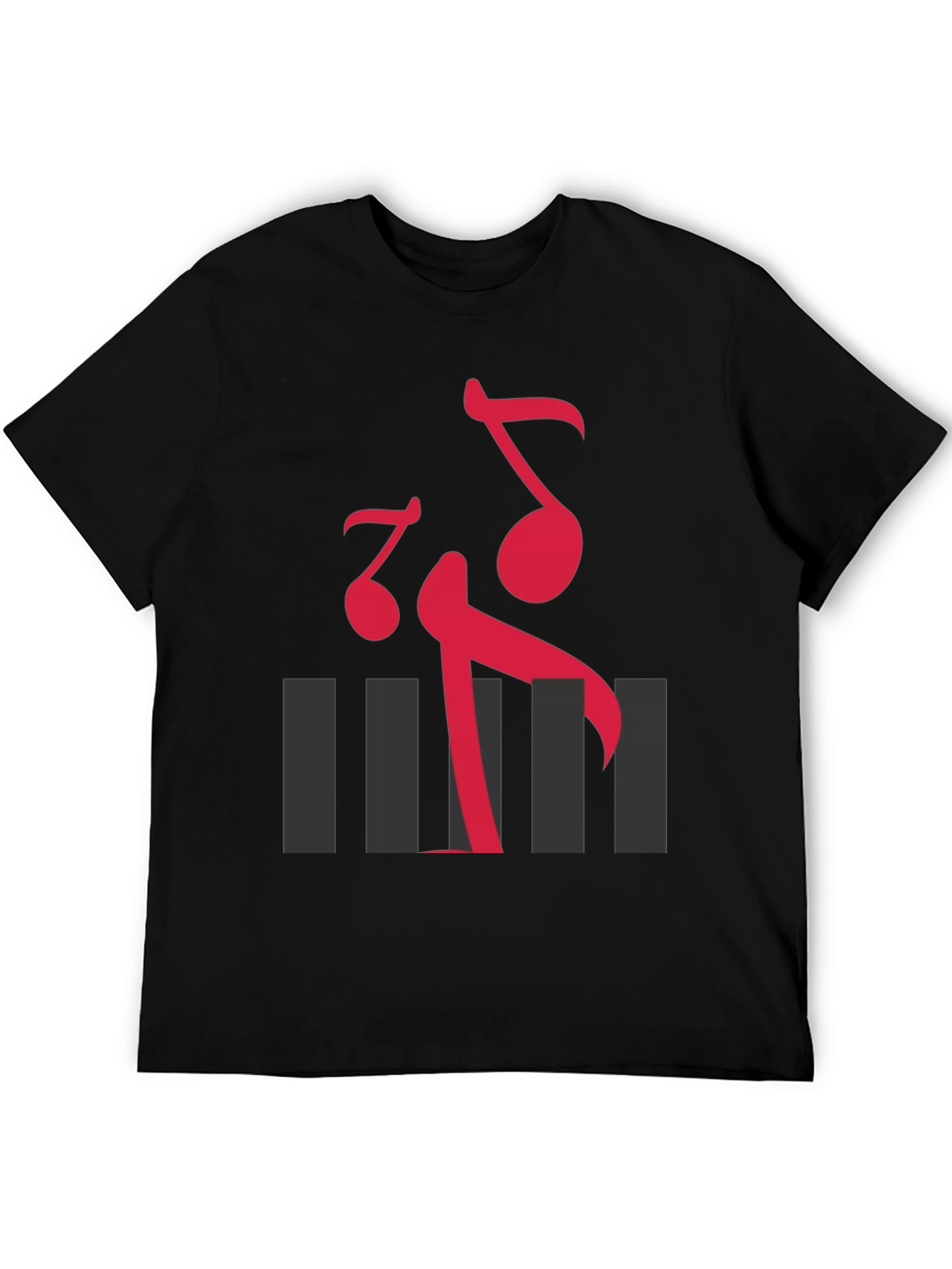 Musical Note Graphic T-Shirt