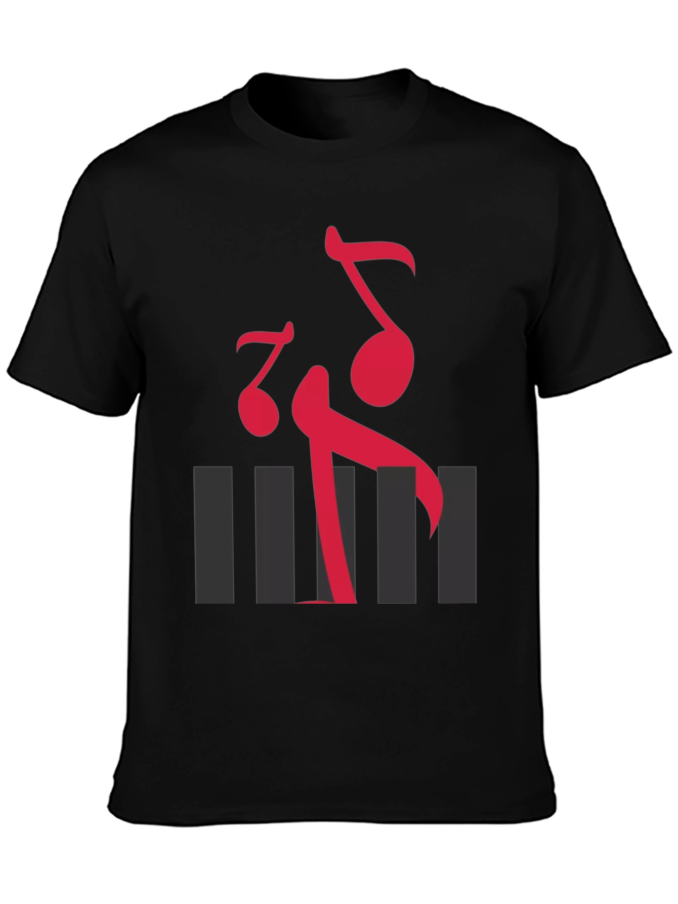Musical Note Graphic T-Shirt