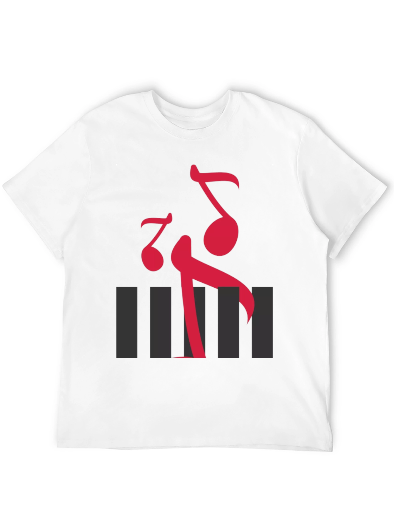 Musical Note Graphic T-Shirt