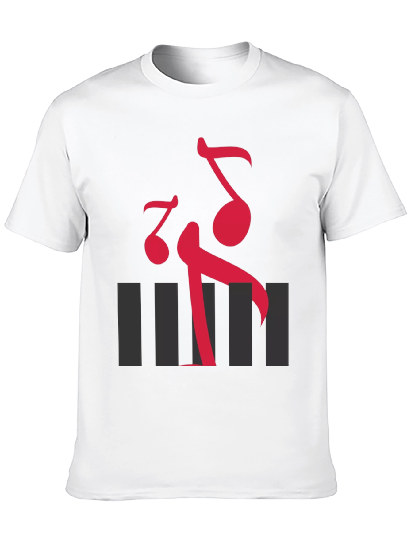 Musical Note Graphic T-Shirt