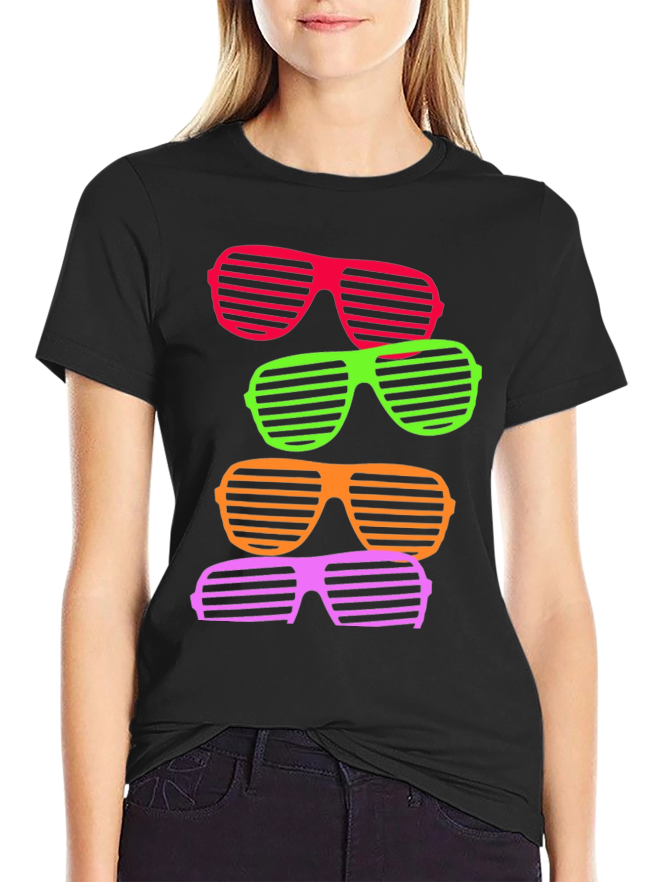 Retro Sunglasses T-Shirt - Funky Design