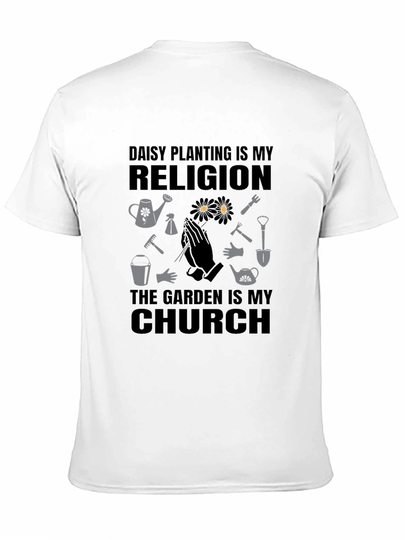 Daisy Planting is My Religion T-Shirt