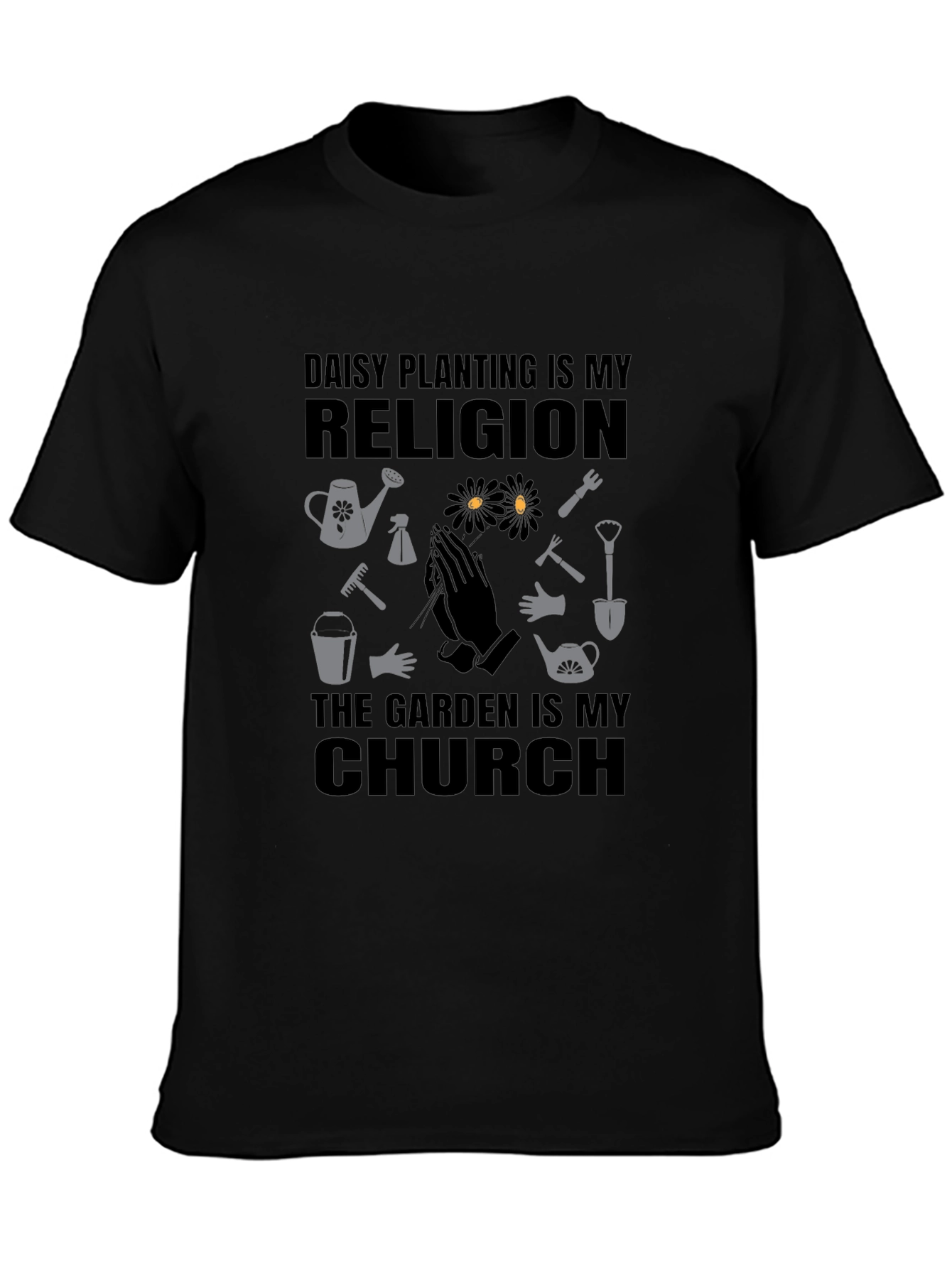 Daisy Planting is My Religion T-Shirt
