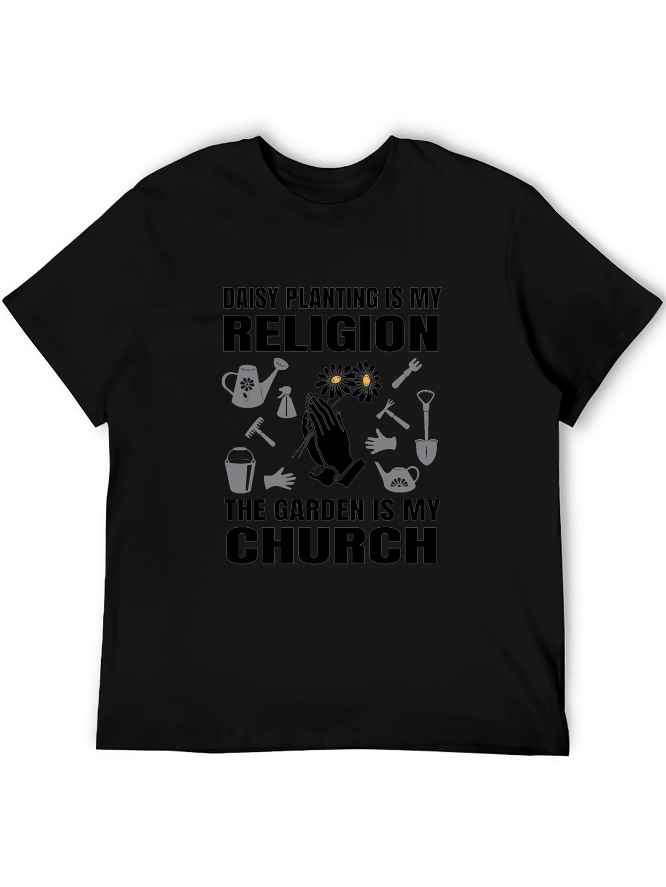 Daisy Planting is My Religion T-Shirt