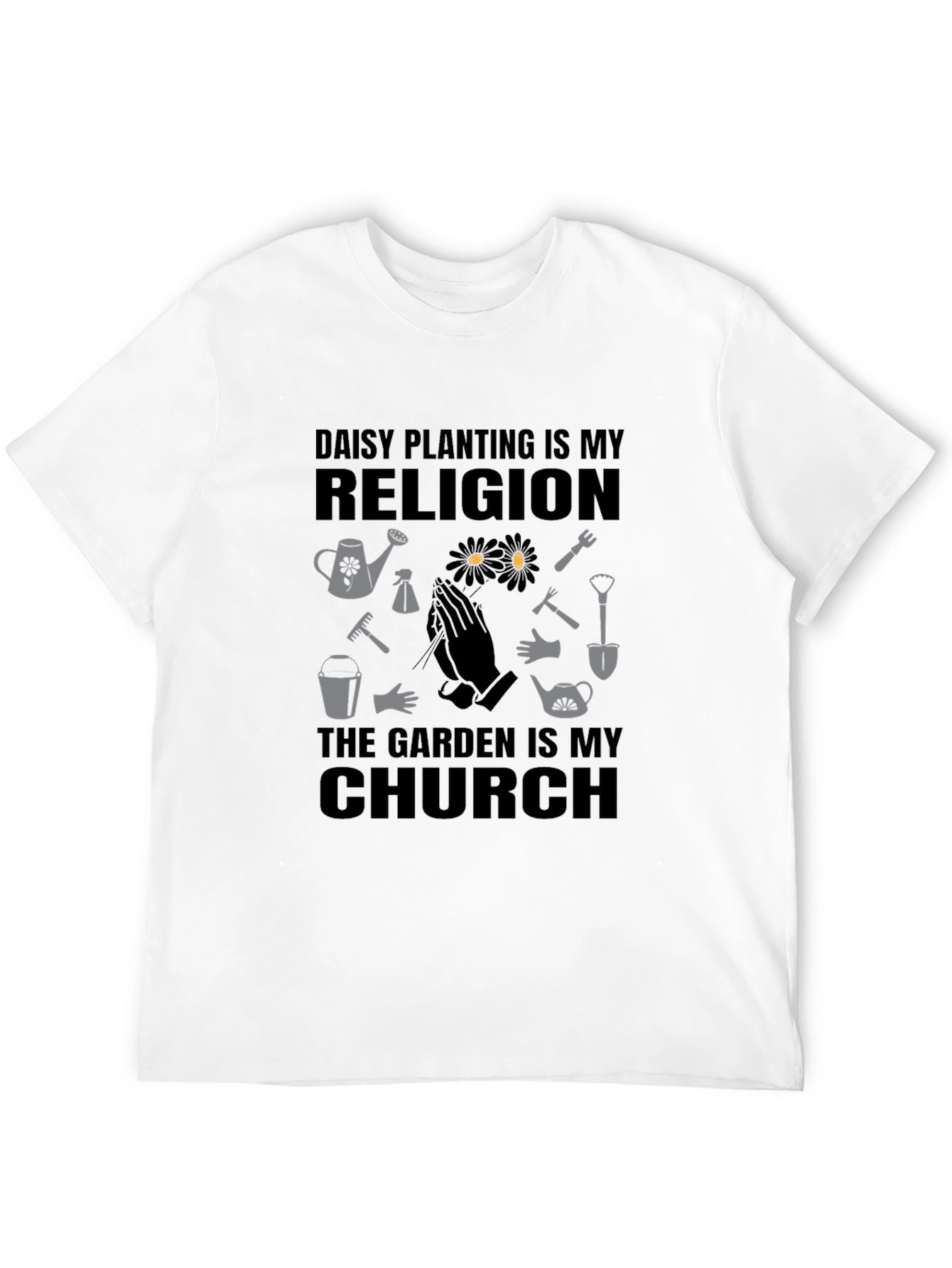 Daisy Planting is My Religion T-Shirt