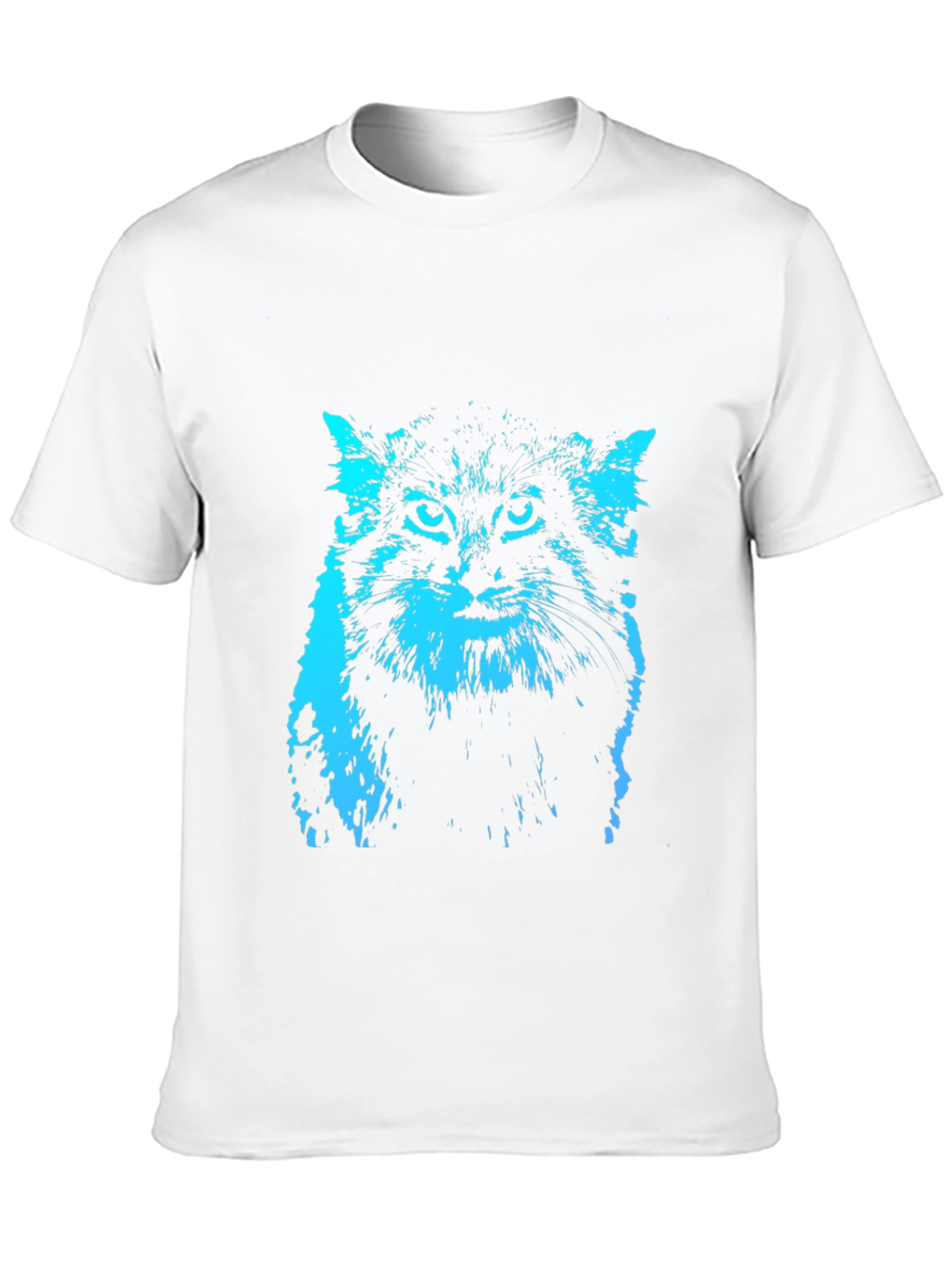 Cool Cat Graphic Tee - Black T-Shirt