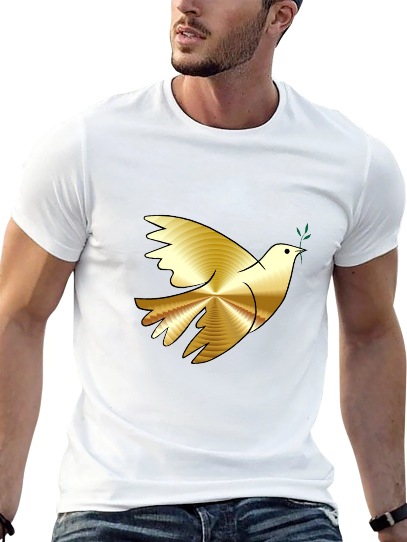 Dove Graphic Tee - Black