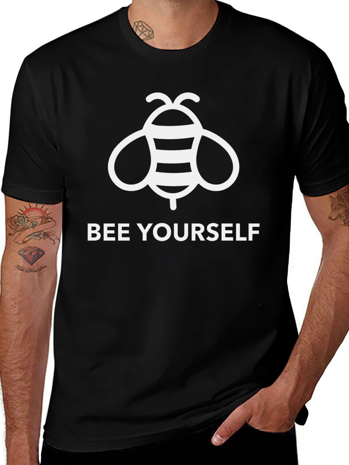 Bee Yourself Graphic T-Shirt
