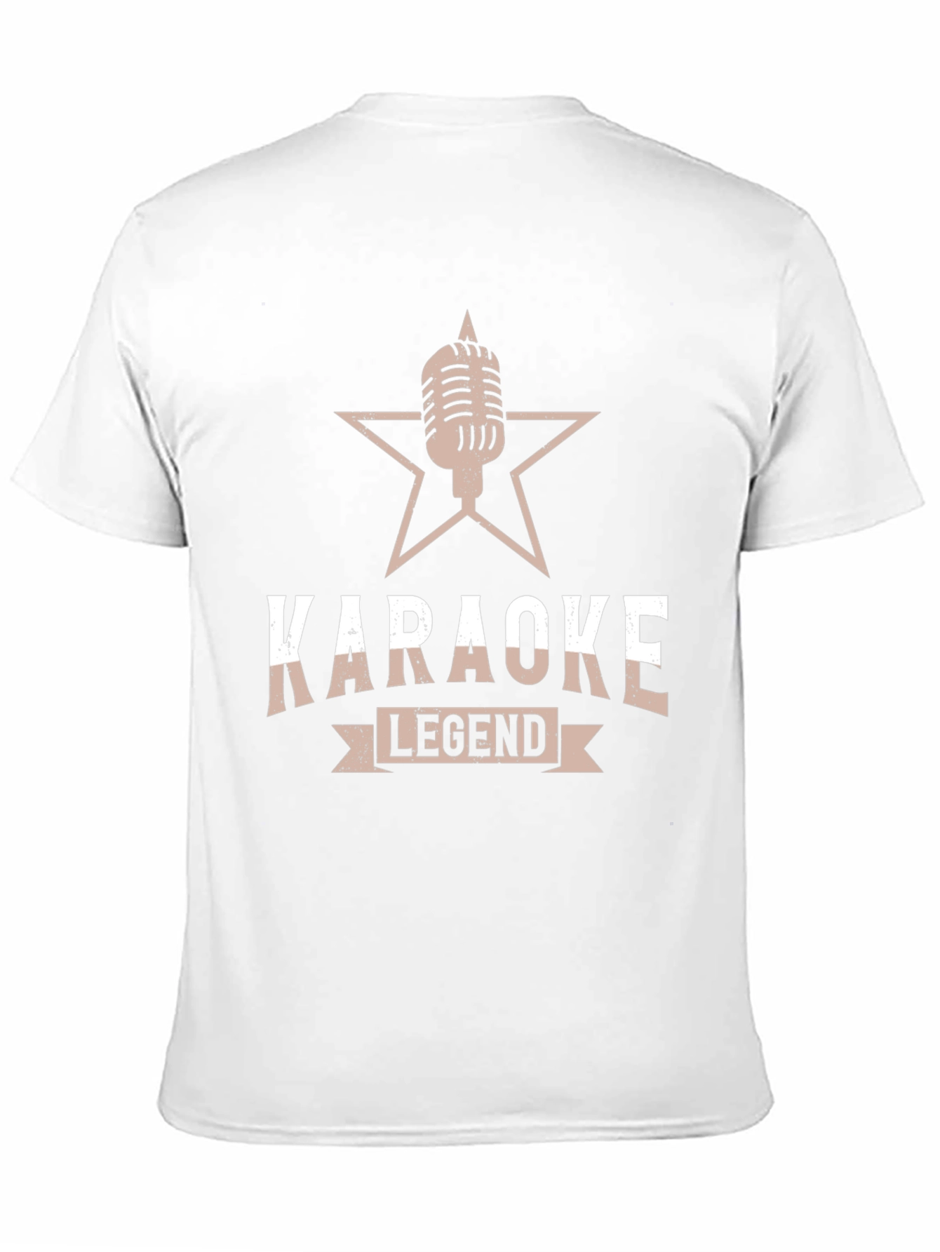 Karaoke Legend Black T-Shirt - Music Lover Gift