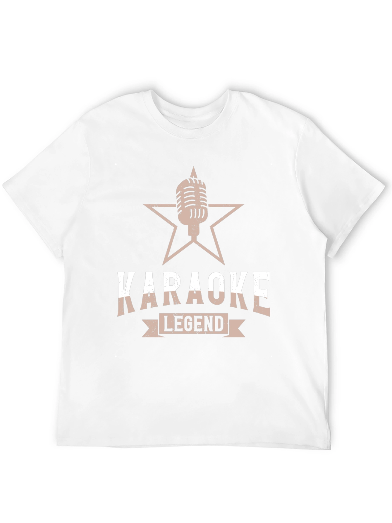 Karaoke Legend Black T-Shirt - Music Lover Gift