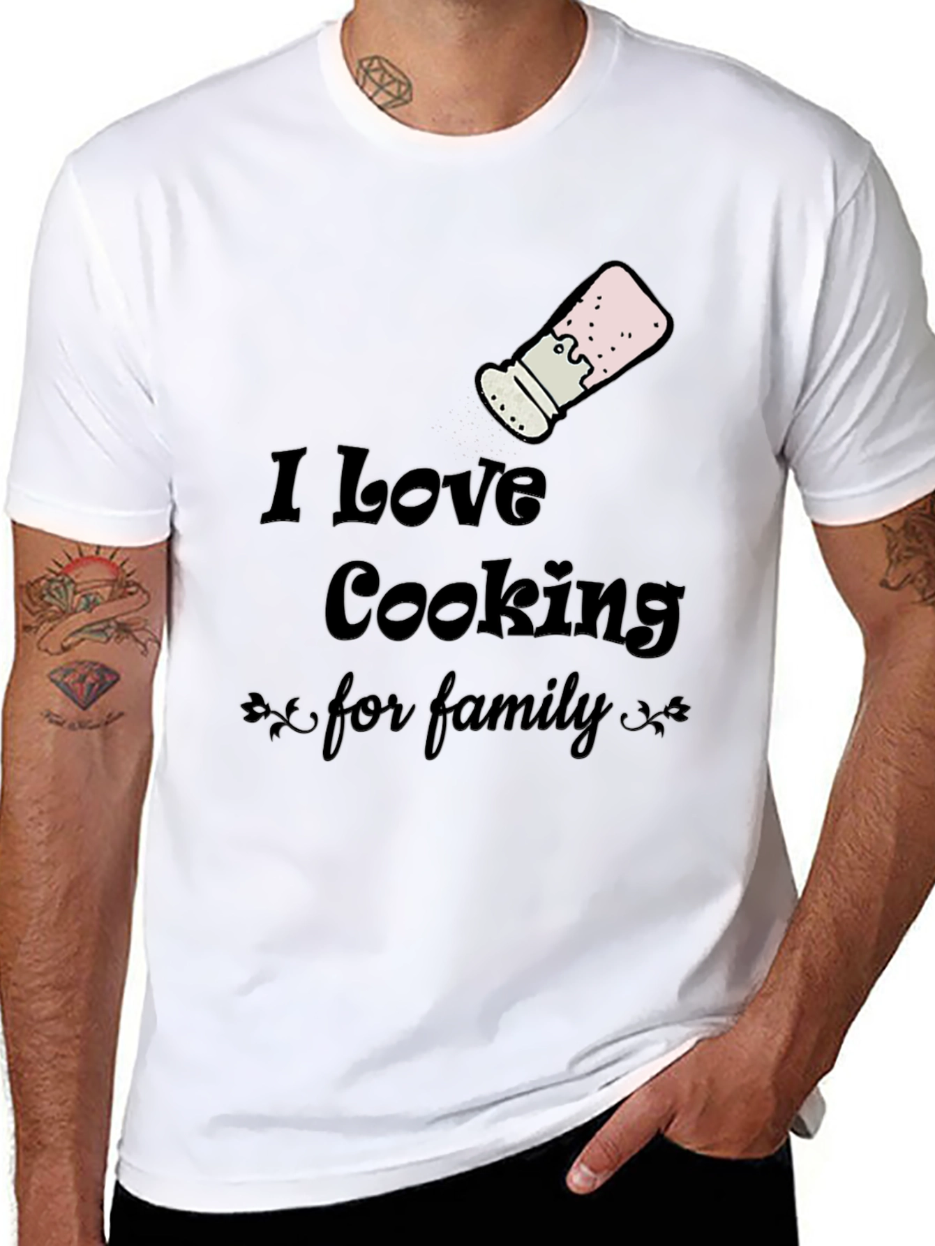 I Love Cooking for Family T-Shirt